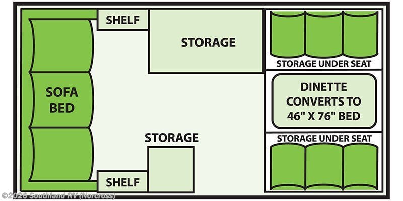 2026 Aliner Scout Base Model - New Travel Trailer For Sale by Southland RV in Norcross, Georgia