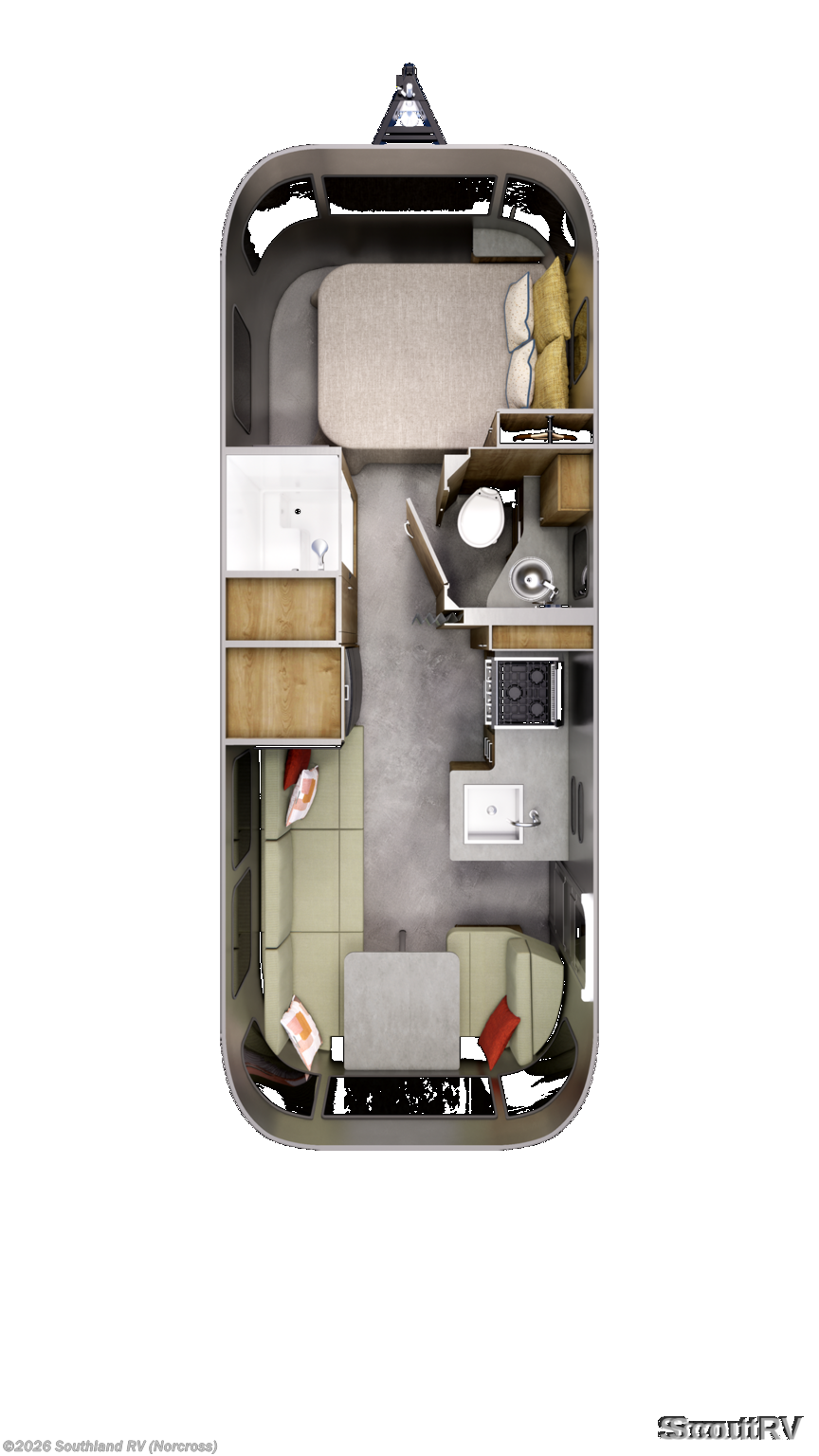 2027 Airstream Flying Cloud 25FB Twin - New Travel Trailer For Sale by Southland RV in Norcross, Georgia