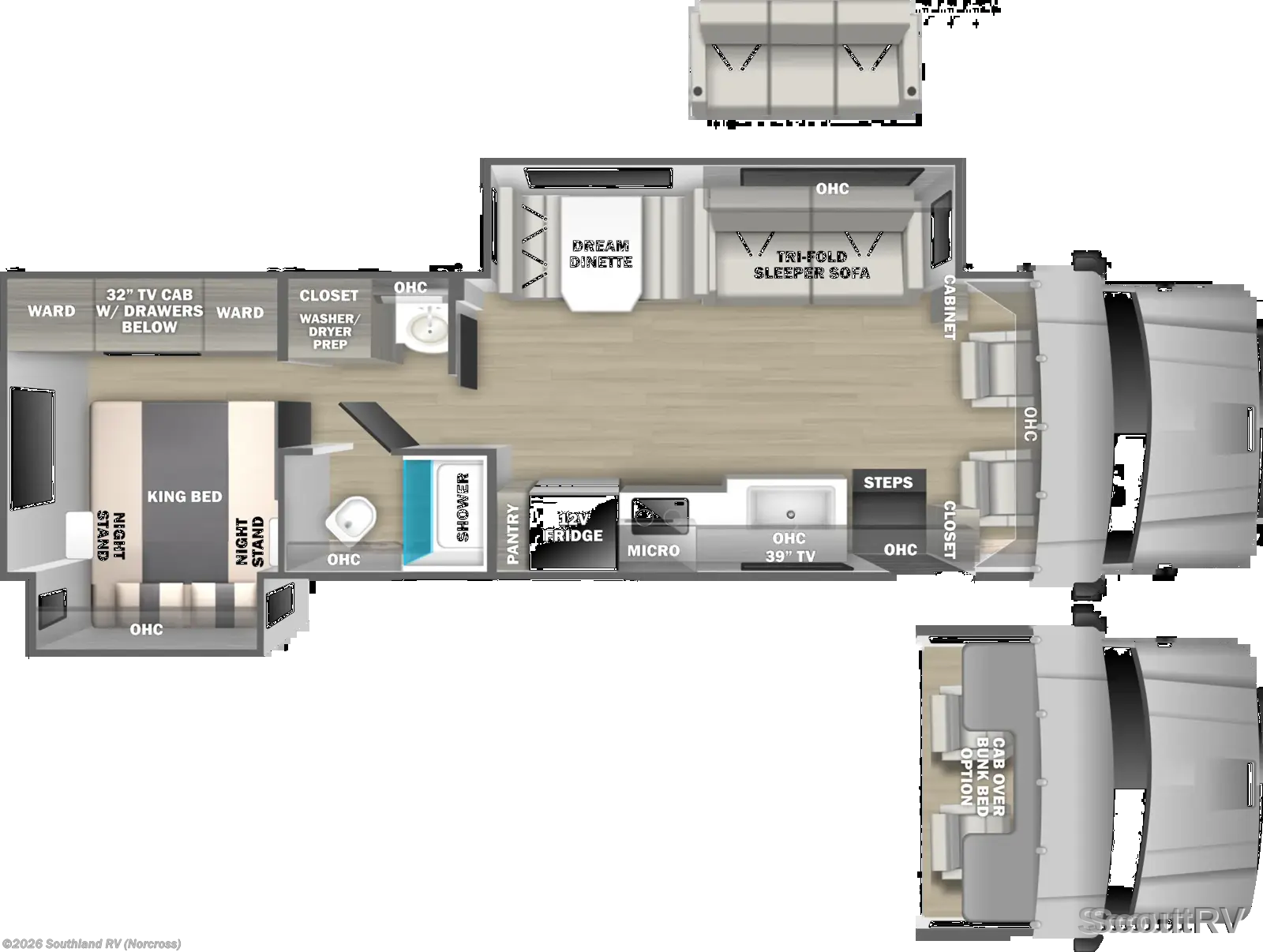 2027 Dynamax Corp Europa 34SS Xplorer Package - New Class C For Sale by Southland RV in Norcross, Georgia
