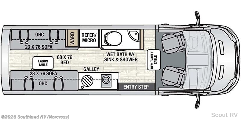 2025 Coachmen Beyond 22D AWD - Used Class B For Sale by Southland RV in Norcross, Georgia