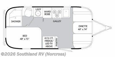 2012 Airstream International Signature 19 - Used Travel Trailer For Sale by Southland RV in Norcross, Georgia