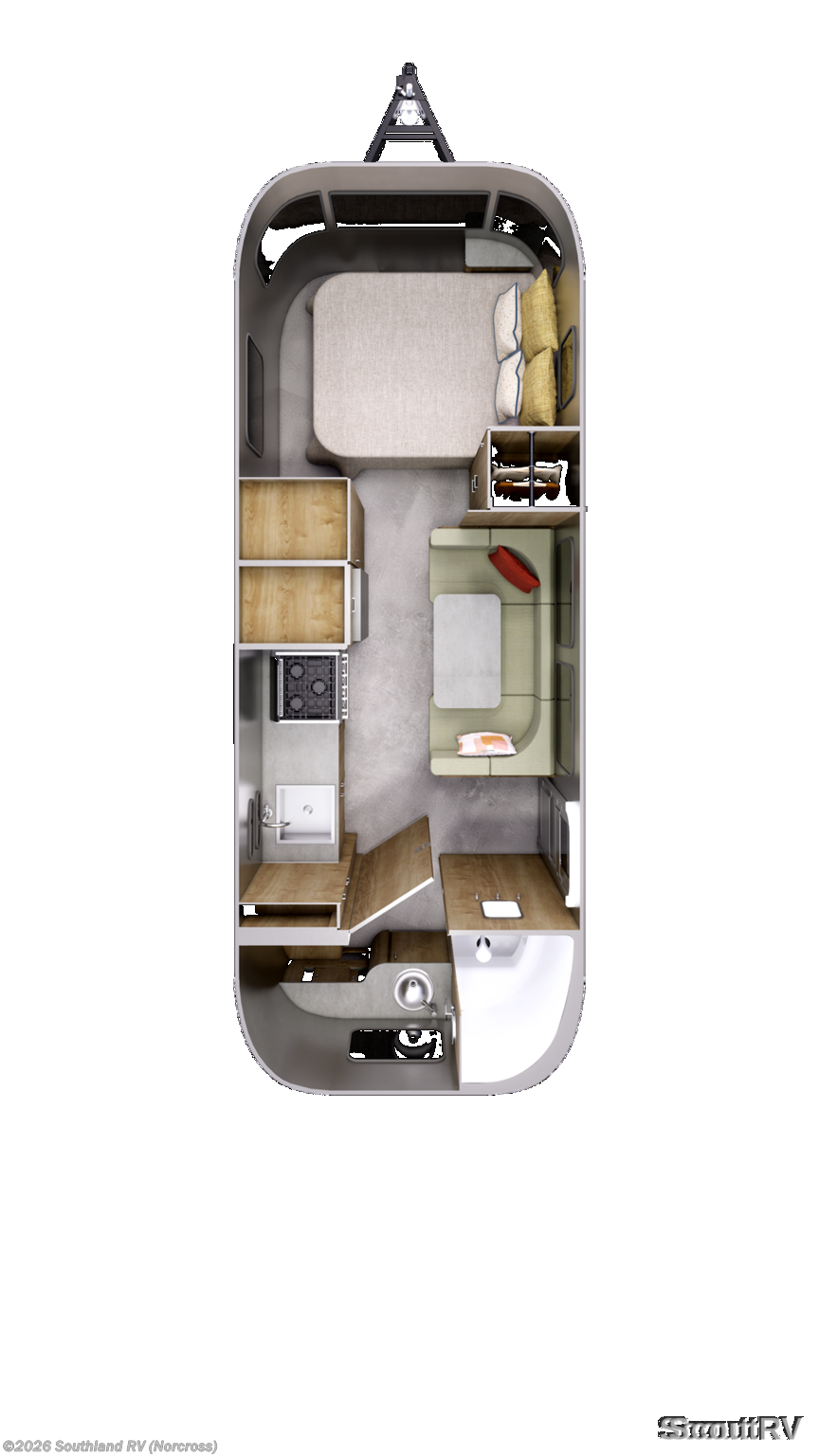2027 Airstream Flying Cloud 23FB Twin - New Travel Trailer For Sale by Southland RV in Norcross, Georgia