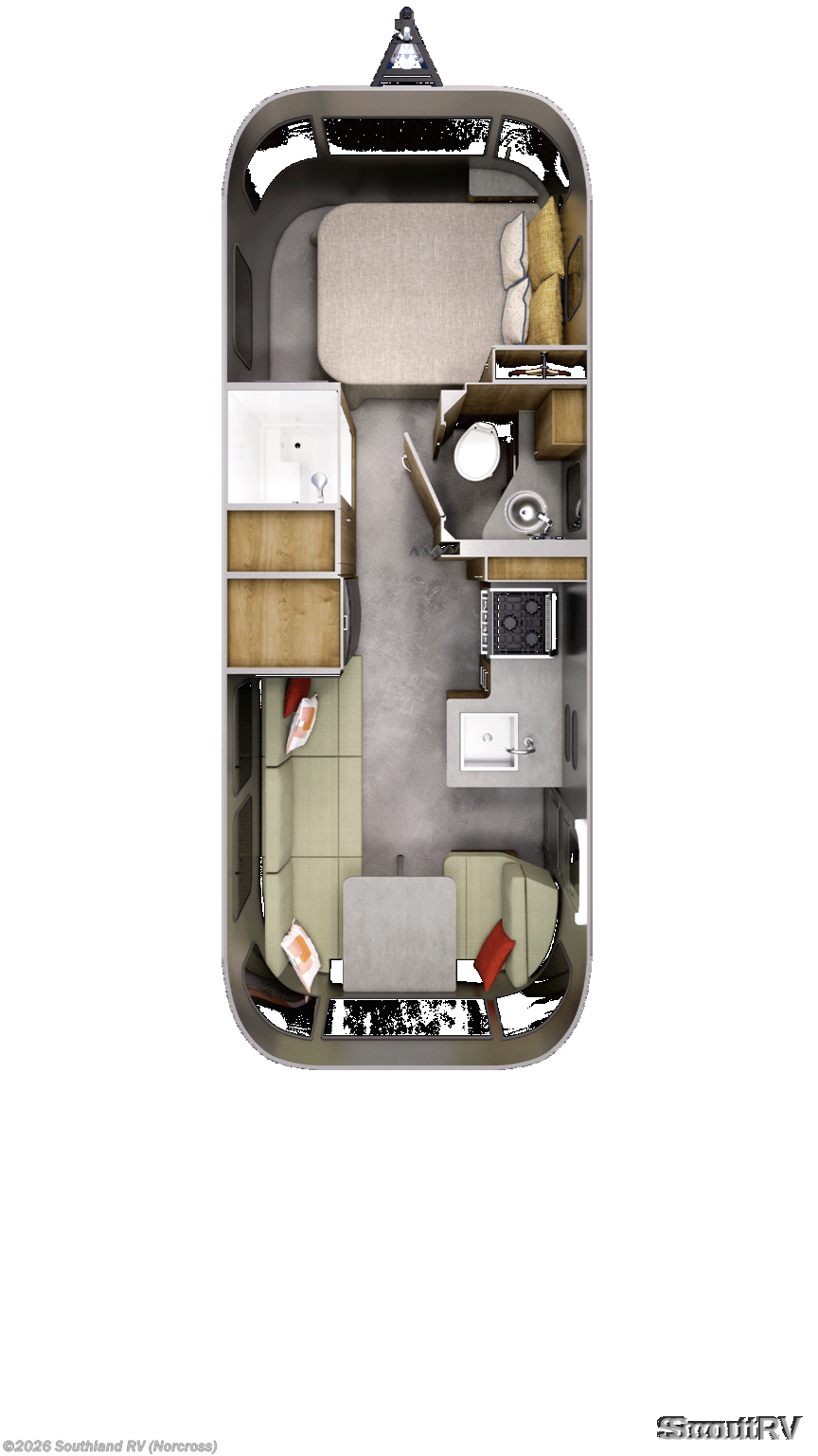 2026 Airstream Globetrotter 30RBQ - New Travel Trailer For Sale by Southland RV in Norcross, Georgia