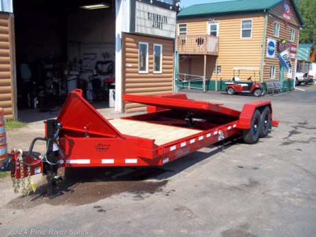 &lt;p&gt;Midsota&#39;s TB series are construction-grade tilt bed trailers. They are built to last and come with a 5-year frame warranty. The TB-18 series has a frontal stationary bed of 2&#39; with a tilt bed size of 16&#39;. The width is standard for all lengths at 83&#39;&#39;. This trailer has a 15400lbs GVWR and a payload of 12080.&amp;nbsp;The TB series comes with the standard features listed below, but upgrades are available.&amp;nbsp;&lt;/p&gt;
&lt;p&gt;&lt;span style=&quot;font-size: 16px;&quot;&gt;&lt;strong&gt;&lt;span style=&quot;font-family: verdana, geneva, sans-serif;&quot;&gt;&lt;span style=&quot;color: #222222;&quot;&gt;Standard Features&amp;nbsp; &amp;nbsp; &amp;nbsp; &amp;nbsp; &amp;nbsp; &amp;nbsp; &amp;nbsp; &amp;nbsp; &amp;nbsp;&amp;nbsp;&lt;/span&gt;&lt;/span&gt;&lt;/strong&gt;&lt;/span&gt;&lt;span style=&quot;font-size: 16px;&quot;&gt;&lt;strong&gt;&lt;span style=&quot;font-family: verdana, geneva, sans-serif;&quot;&gt;&lt;span style=&quot;color: #222222;&quot;&gt;&amp;nbsp;&lt;/span&gt;&lt;/span&gt;&lt;/strong&gt;&lt;/span&gt;**Pictures above are not specific to an individual trailer**&amp;nbsp;&lt;/p&gt;
&lt;ul&gt;
&lt;li&gt;&lt;span style=&quot;color: #222222; font-family: verdana, geneva, sans-serif; font-size: 14px;&quot;&gt;GVWR: 15,400#&lt;/span&gt;&lt;/li&gt;
&lt;li&gt;&lt;span style=&quot;color: #222222; font-family: verdana, geneva, sans-serif; font-size: 14px;&quot;&gt;7,000# Spring Axles (4&#39;&#39; drop)&lt;/span&gt;&lt;/li&gt;
&lt;li&gt;&lt;span style=&quot;color: #222222; font-family: verdana, geneva, sans-serif; font-size: 14px;&quot;&gt;Self-Adjusting Electric Brakes on All Wheels&lt;/span&gt;&lt;/li&gt;
&lt;li&gt;&lt;span style=&quot;color: #222222; font-family: verdana, geneva, sans-serif; font-size: 14px;&quot;&gt;83&quot; Bed Width&lt;/span&gt;&lt;/li&gt;
&lt;li&gt;&lt;span style=&quot;color: #222222; font-family: verdana, geneva, sans-serif; font-size: 14px;&quot;&gt;2-5/16&quot; Adjustable Coupler&lt;/span&gt;&lt;/li&gt;
&lt;li&gt;&lt;span style=&quot;color: #222222; font-family: verdana, geneva, sans-serif; font-size: 14px;&quot;&gt;16&quot; Radial (235/80R16) E Range 10ply&lt;/span&gt;&lt;/li&gt;
&lt;li&gt;&lt;span style=&quot;color: #222222; font-family: verdana, geneva, sans-serif; font-size: 14px;&quot;&gt;LED Lights&lt;/span&gt;&lt;/li&gt;
&lt;li&gt;&lt;span style=&quot;color: #222222; font-family: verdana, geneva, sans-serif; font-size: 14px;&quot;&gt;Multiple colors of&amp;nbsp;PPG&amp;nbsp;Industrial Grade Poly Primer &amp;amp; Paint&lt;/span&gt;&lt;/li&gt;
&lt;li&gt;&lt;span style=&quot;color: #222222; font-family: verdana, geneva, sans-serif; font-size: 14px;&quot;&gt;Grade 50 3&#39;&#39; Channel Crossmember&lt;/span&gt;&lt;/li&gt;
&lt;li&gt;&lt;span style=&quot;color: #222222; font-family: verdana, geneva, sans-serif; font-size: 14px;&quot;&gt;10 degree tilt angle&lt;/span&gt;&lt;/li&gt;
&lt;li&gt;&lt;span style=&quot;color: #222222; font-family: verdana, geneva, sans-serif; font-size: 14px;&quot;&gt;Hydraulic Locking Tilt&lt;/span&gt;&lt;/li&gt;
&lt;li&gt;&lt;span style=&quot;color: #222222; font-family: verdana, geneva, sans-serif; font-size: 14px;&quot;&gt;Treated Wood Decking&lt;/span&gt;&lt;/li&gt;
&lt;li&gt;&lt;span style=&quot;color: #222222; font-family: verdana, geneva, sans-serif; font-size: 14px;&quot;&gt;Rub Rail and Stake Pockets&lt;/span&gt;&lt;/li&gt;
&lt;li&gt;&lt;span style=&quot;color: #222222; font-family: verdana, geneva, sans-serif; font-size: 14px;&quot;&gt;12k Spring return jack&lt;/span&gt;&lt;/li&gt;
&lt;li&gt;&lt;span style=&quot;color: #222222; font-family: verdana, geneva, sans-serif; font-size: 14px;&quot;&gt;5-year warranty&lt;/span&gt;&lt;/li&gt;
&lt;li&gt;&lt;span style=&quot;color: #222222; font-family: verdana, geneva, sans-serif; font-size: 14px;&quot;&gt;Bed Height: 20&quot;&lt;/span&gt;&lt;/li&gt;
&lt;/ul&gt;
&lt;p&gt;&lt;strong&gt;&lt;span style=&quot;font-family: verdana, geneva, sans-serif; font-size: 16px;&quot;&gt;Upgrade Options Available&amp;nbsp;&lt;/span&gt;&lt;/strong&gt;&lt;/p&gt;
&lt;p&gt;&lt;span style=&quot;font-family: verdana, geneva, sans-serif; font-size: 14px;&quot;&gt;&amp;nbsp; &amp;nbsp; &amp;nbsp; &amp;nbsp;&amp;nbsp;&lt;span style=&quot;text-decoration: underline;&quot;&gt;Axle Upgrades&lt;/span&gt;&amp;nbsp;&lt;/span&gt;&lt;/p&gt;
&lt;ul&gt;
&lt;li&gt;&lt;span style=&quot;font-family: verdana, geneva, sans-serif; font-size: 14px;&quot;&gt;17600&amp;nbsp;GVWR-8k hybrid drop axle w/ H range tires&lt;/span&gt;&lt;/li&gt;
&lt;li&gt;&lt;span style=&quot;font-family: verdana, geneva, sans-serif; font-size: 14px;&quot;&gt;23100&amp;nbsp;GVWR- Third 7000 lb axle&lt;/span&gt;&lt;/li&gt;
&lt;li&gt;Disc brakes&lt;/li&gt;
&lt;/ul&gt;
&lt;p&gt;&lt;span style=&quot;font-family: verdana, geneva, sans-serif; font-size: 14px;&quot;&gt;&amp;nbsp; &amp;nbsp; &amp;nbsp; &amp;nbsp;&amp;nbsp;&lt;span style=&quot;text-decoration: underline;&quot;&gt;Frame Upgrades&lt;/span&gt;&lt;/span&gt;&lt;/p&gt;
&lt;ul&gt;
&lt;li&gt;&lt;span style=&quot;font-family: verdana, geneva, sans-serif; font-size: 14px;&quot;&gt;Goose neck upgrade&lt;/span&gt;&lt;/li&gt;
&lt;li&gt;&lt;span style=&quot;font-family: verdana, geneva, sans-serif; font-size: 14px;&quot;&gt;Pallet fork holder&lt;/span&gt;&lt;/li&gt;
&lt;li&gt;&lt;span style=&quot;font-family: verdana, geneva, sans-serif; font-size: 14px;&quot;&gt;Removable fenders&lt;/span&gt;&lt;/li&gt;
&lt;li&gt;&lt;span style=&quot;font-family: verdana, geneva, sans-serif; font-size: 14px;&quot;&gt;A-Frame Steel Toolbox&amp;nbsp;&lt;/span&gt;&lt;/li&gt;
&lt;li&gt;&lt;span style=&quot;font-family: verdana, geneva, sans-serif; font-size: 14px;&quot;&gt;Poly toolbox&lt;/span&gt;&lt;/li&gt;
&lt;li&gt;&lt;span style=&quot;font-family: verdana, geneva, sans-serif; font-size: 14px;&quot;&gt;Steel toolbox&lt;/span&gt;&lt;/li&gt;
&lt;/ul&gt;
&lt;p&gt;&lt;span style=&quot;font-family: verdana, geneva, sans-serif; font-size: 14px;&quot;&gt;&amp;nbsp; &amp;nbsp; &amp;nbsp; &amp;nbsp;&amp;nbsp;&lt;span style=&quot;text-decoration: underline;&quot;&gt;Miscellaneous options&amp;nbsp;&lt;/span&gt;&lt;/span&gt;&lt;/p&gt;
&lt;ul&gt;
&lt;li&gt;Hydraulic power tilt&lt;/li&gt;
&lt;li&gt;Stationary bed length&lt;/li&gt;
&lt;li&gt;Hydraulic tongue&amp;nbsp;jack&lt;/li&gt;
&lt;li&gt;3/16 Steel tread plate deck&lt;/li&gt;
&lt;li&gt;White oak decking&lt;/li&gt;
&lt;li&gt;D-rings&lt;/li&gt;
&lt;li&gt;Winch&lt;/li&gt;
&lt;/ul&gt;
&lt;p&gt;&lt;span style=&quot;font-family: verdana, geneva, sans-serif; font-size: 14px;&quot;&gt;&amp;nbsp; &amp;nbsp; &amp;nbsp; &amp;nbsp;&amp;nbsp;&lt;span style=&quot;text-decoration: underline;&quot;&gt;Tire options&lt;/span&gt;&lt;/span&gt;&lt;/p&gt;
&lt;ul&gt;
&lt;li&gt;&lt;span style=&quot;font-family: verdana, geneva, sans-serif; font-size: 14px;&quot;&gt;16&#39;&#39; Aluminum wheels&lt;/span&gt;&lt;/li&gt;
&lt;li&gt;&lt;span style=&quot;font-family: verdana, geneva, sans-serif; font-size: 14px;&quot;&gt;17.5 Aluminum wheels&lt;/span&gt;&lt;/li&gt;
&lt;li&gt;&lt;span style=&quot;font-family: verdana, geneva, sans-serif; font-size: 14px;&quot;&gt;G range 14 ply tires&lt;/span&gt;&lt;/li&gt;
&lt;li&gt;&lt;span style=&quot;font-family: verdana, geneva, sans-serif; font-size: 14px;&quot;&gt;H range 16 ply tires&lt;/span&gt;&lt;/li&gt;
&lt;li&gt;&lt;span style=&quot;font-family: verdana, geneva, sans-serif; font-size: 14px;&quot;&gt;spare tire mount&lt;/span&gt;&lt;/li&gt;
&lt;li&gt;&lt;span style=&quot;font-family: verdana, geneva, sans-serif; font-size: 14px;&quot;&gt;Spare tires&lt;/span&gt;&lt;/li&gt;
&lt;/ul&gt;
&lt;p&gt;&lt;span style=&quot;font-family: verdana, geneva, sans-serif; font-size: 14px;&quot;&gt;&amp;nbsp; &amp;nbsp; &amp;nbsp; &amp;nbsp;&amp;nbsp;&lt;span style=&quot;text-decoration: underline;&quot;&gt;Finish options&lt;/span&gt;&lt;/span&gt;&lt;/p&gt;
&lt;ul&gt;
&lt;li&gt;&lt;span style=&quot;font-family: verdana, geneva, sans-serif; font-size: 14px;&quot;&gt;Galvanized&amp;nbsp;&lt;/span&gt;&lt;/li&gt;
&lt;/ul&gt;