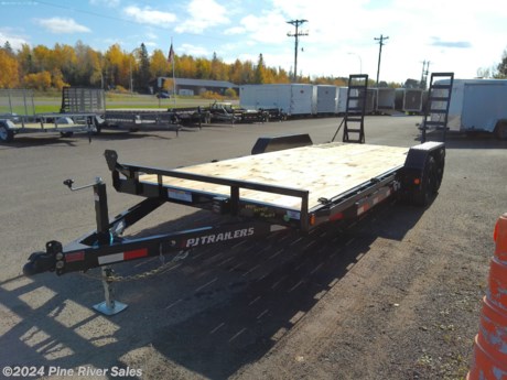 &lt;p&gt;&lt;span style=&quot;font-family: verdana, geneva, sans-serif; font-size: 14px;&quot;&gt;PJ Trailer&#39;s (C5) 5&#39;&#39; channel car hauler is a great quality trailer. The C5 car hauler has a GVWR of 9899lbs. 20&quot;with a deck width of 83&#39;&#39;. These car haulers come standard with the listed standard features.&lt;/span&gt;&lt;/p&gt;
&lt;p&gt;&amp;nbsp;&lt;/p&gt;
&lt;p&gt;&lt;span style=&quot;font-family: verdana, geneva, sans-serif; font-size: 14px;&quot;&gt;&lt;strong&gt;&lt;span style=&quot;color: #222222;&quot;&gt;Standard Features&amp;nbsp; &amp;nbsp; &amp;nbsp; &amp;nbsp; &amp;nbsp; &amp;nbsp; &amp;nbsp; &amp;nbsp; &amp;nbsp;&amp;nbsp;&lt;/span&gt;&lt;/strong&gt;&lt;strong&gt;&lt;span style=&quot;color: #222222;&quot;&gt;&amp;nbsp;&lt;/span&gt;&lt;/strong&gt;**Pictures above are not specific to an individual trailer** &lt;/span&gt;&lt;/p&gt;
&lt;ul&gt;
&lt;li dir=&quot;ltr&quot; style=&quot;line-height: 1.38;&quot;&gt;&lt;span style=&quot;font-size: 14px; font-family: verdana, geneva, sans-serif; color: #000000; background-color: transparent; font-weight: 400; font-style: normal; font-variant: normal; text-decoration: none; vertical-align: baseline; white-space: pre-wrap;&quot;&gt;9899lb. G.V.W.R. &lt;/span&gt;&lt;/li&gt;
&lt;li dir=&quot;ltr&quot; style=&quot;line-height: 1.38;&quot;&gt;&lt;span style=&quot;font-size: 14px; font-family: verdana, geneva, sans-serif; color: #000000; background-color: transparent; font-weight: 400; font-style: normal; font-variant: normal; text-decoration: none; vertical-align: baseline; white-space: pre-wrap;&quot;&gt;5200 lb. x 2 G.A.W.R.&lt;/span&gt;&lt;/li&gt;
&lt;li dir=&quot;ltr&quot; style=&quot;line-height: 1.38;&quot;&gt;&lt;span style=&quot;font-size: 14px; font-family: verdana, geneva, sans-serif; color: #000000; background-color: transparent; font-weight: 400; font-style: normal; font-variant: normal; text-decoration: none; vertical-align: baseline; white-space: pre-wrap;&quot;&gt;2&amp;rdquo; Ball Bulldog Coupler&amp;nbsp;&lt;/span&gt;&lt;/li&gt;
&lt;li dir=&quot;ltr&quot; style=&quot;line-height: 1.38;&quot;&gt;&lt;span style=&quot;font-size: 14px; font-family: verdana, geneva, sans-serif; color: #000000; background-color: transparent; font-weight: 400; font-style: normal; font-variant: normal; text-decoration: none; vertical-align: baseline; white-space: pre-wrap;&quot;&gt;Safety Chains&amp;nbsp;&lt;/span&gt;&lt;/li&gt;
&lt;li dir=&quot;ltr&quot; style=&quot;line-height: 1.38;&quot;&gt;&lt;span style=&quot;font-size: 14px; font-family: verdana, geneva, sans-serif; color: #000000; background-color: transparent; font-weight: 400; font-style: normal; font-variant: normal; text-decoration: none; vertical-align: baseline; white-space: pre-wrap;&quot;&gt;1 - Bulldog Pipe Mount Swivel Jack (5,000 lb.)&amp;nbsp;&lt;/span&gt;&lt;/li&gt;
&lt;li dir=&quot;ltr&quot; style=&quot;line-height: 1.38;&quot;&gt;&lt;span style=&quot;font-size: 14px; font-family: verdana, geneva, sans-serif; color: #000000; background-color: transparent; font-weight: 400; font-style: normal; font-variant: normal; text-decoration: none; vertical-align: baseline; white-space: pre-wrap;&quot;&gt;2- Dexter E-Z lube Axles, Idler &amp;amp; Brake (5000 lb) &lt;/span&gt;&lt;/li&gt;
&lt;li dir=&quot;ltr&quot; style=&quot;line-height: 1.38;&quot;&gt;&lt;span style=&quot;font-size: 14px; font-family: verdana, geneva, sans-serif; color: #000000; background-color: transparent; font-weight: 400; font-style: normal; font-variant: normal; text-decoration: none; vertical-align: baseline; white-space: pre-wrap;&quot;&gt;4 Leaf Double-eye Spring Suspension&amp;nbsp;&lt;/span&gt;&lt;/li&gt;
&lt;li dir=&quot;ltr&quot; style=&quot;line-height: 1.38;&quot;&gt;&lt;span style=&quot;font-size: 14px; font-family: verdana, geneva, sans-serif; color: #000000; background-color: transparent; font-weight: 400; font-style: normal; font-variant: normal; text-decoration: none; vertical-align: baseline; white-space: pre-wrap;&quot;&gt;4 - NEW 15&amp;rdquo; Spoke Wheels&amp;nbsp;&lt;/span&gt;&lt;/li&gt;
&lt;li dir=&quot;ltr&quot; style=&quot;line-height: 1.38;&quot;&gt;&lt;span style=&quot;font-size: 14px; font-family: verdana, geneva, sans-serif; color: #000000; background-color: transparent; font-weight: 400; font-style: normal; font-variant: normal; text-decoration: none; vertical-align: baseline; white-space: pre-wrap;&quot;&gt;4 - ST205/75R15 Radial Tires (1,820 lb)&amp;nbsp;&lt;/span&gt;&lt;/li&gt;
&lt;li dir=&quot;ltr&quot; style=&quot;line-height: 1.38;&quot;&gt;&lt;span style=&quot;font-size: 14px; font-family: verdana, geneva, sans-serif; color: #000000; background-color: transparent; font-weight: 400; font-style: normal; font-variant: normal; text-decoration: none; vertical-align: baseline; white-space: pre-wrap;&quot;&gt;Stake Pockets&lt;/span&gt;&lt;/li&gt;
&lt;li dir=&quot;ltr&quot; style=&quot;line-height: 1.38;&quot;&gt;&lt;span style=&quot;font-size: 14px; font-family: verdana, geneva, sans-serif; color: #000000; background-color: transparent; font-weight: 400; font-style: normal; font-variant: normal; text-decoration: none; vertical-align: baseline; white-space: pre-wrap;&quot;&gt;Electric Breakaway Kit w/ Charger&amp;nbsp;&lt;/span&gt;&lt;/li&gt;
&lt;li dir=&quot;ltr&quot; style=&quot;line-height: 1.38;&quot;&gt;&lt;span style=&quot;font-size: 14px; font-family: verdana, geneva, sans-serif; color: #000000; background-color: transparent; font-weight: 400; font-style: normal; font-variant: normal; text-decoration: none; vertical-align: baseline; white-space: pre-wrap;&quot;&gt;9&amp;rdquo; x 33&amp;rdquo; Treadplate Removable Fenders&amp;nbsp;&lt;/span&gt;&lt;/li&gt;
&lt;li dir=&quot;ltr&quot; style=&quot;line-height: 1.38;&quot;&gt;&lt;span style=&quot;font-size: 14px; font-family: verdana, geneva, sans-serif; color: #000000; background-color: transparent; font-weight: 400; font-style: normal; font-variant: normal; text-decoration: none; vertical-align: baseline; white-space: pre-wrap;&quot;&gt;2 Fold -up Ramps &lt;/span&gt;&lt;/li&gt;
&lt;li dir=&quot;ltr&quot; style=&quot;line-height: 1.38;&quot;&gt;&lt;span style=&quot;font-size: 14px; font-family: verdana, geneva, sans-serif; color: #000000; background-color: transparent; font-weight: 400; font-style: normal; font-variant: normal; text-decoration: none; vertical-align: baseline; white-space: pre-wrap;&quot;&gt;5&amp;rdquo; Channel Frame &amp;amp; Tongue&lt;/span&gt;&lt;/li&gt;
&lt;li dir=&quot;ltr&quot; style=&quot;line-height: 1.38;&quot;&gt;&lt;span style=&quot;font-size: 14px; font-family: verdana, geneva, sans-serif; color: #000000; background-color: transparent; font-weight: 400; font-style: normal; font-variant: normal; text-decoration: none; vertical-align: baseline; white-space: pre-wrap;&quot;&gt;2&amp;rdquo; Treated Pine Lumber Deck&amp;nbsp;&lt;/span&gt;&lt;/li&gt;
&lt;li dir=&quot;ltr&quot; style=&quot;line-height: 1.38;&quot;&gt;&lt;span style=&quot;font-size: 14px; font-family: verdana, geneva, sans-serif; color: #000000; background-color: transparent; font-weight: 400; font-style: normal; font-variant: normal; text-decoration: none; vertical-align: baseline; white-space: pre-wrap;&quot;&gt;83&amp;rdquo; Wide Deck (Except with Drop Axles)&amp;nbsp;&lt;/span&gt;&lt;/li&gt;
&lt;li dir=&quot;ltr&quot; style=&quot;line-height: 1.38;&quot;&gt;&lt;span style=&quot;font-size: 14px; font-family: verdana, geneva, sans-serif; color: #000000; background-color: transparent; font-weight: 400; font-style: normal; font-variant: normal; text-decoration: none; vertical-align: baseline; white-space: pre-wrap;&quot;&gt;All-Weather Wiring Harness (7-way RV)&amp;nbsp;&lt;/span&gt;&lt;/li&gt;
&lt;li dir=&quot;ltr&quot; style=&quot;line-height: 1.38;&quot;&gt;&lt;span style=&quot;font-size: 14px; font-family: verdana, geneva, sans-serif; color: #000000; background-color: transparent; font-weight: 400; font-style: normal; font-variant: normal; text-decoration: none; vertical-align: baseline; white-space: pre-wrap;&quot;&gt;Sand Blasted, Acid Washed, Powder Coated&amp;nbsp;&lt;/span&gt;&lt;/li&gt;
&lt;li dir=&quot;ltr&quot; style=&quot;line-height: 1.38;&quot;&gt;&amp;nbsp;&lt;/li&gt;
&lt;li dir=&quot;ltr&quot; style=&quot;line-height: 1.38;&quot;&gt;&amp;nbsp;&lt;/li&gt;
&lt;li dir=&quot;ltr&quot; style=&quot;line-height: 1.38;&quot;&gt;&amp;nbsp;&lt;/li&gt;
&lt;/ul&gt;
&lt;p&gt;&amp;nbsp;&lt;/p&gt;
&lt;p&gt;&amp;nbsp;&lt;/p&gt;