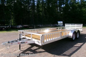 2026 H&H 20' Alum W/ WOOD DECK 7K UPGRADES INCLUDED