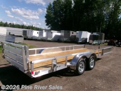 2026 20' Alum W/ WOOD DECK 7K UPGRADES INCLUDED by H&H from Pine River Sales in Cloquet, Minnesota