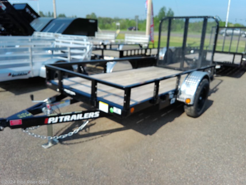 New 2023 PJ Trailers Utility 10&apos;x60&quot; Single Axle Utility Trailer (U6) available in Cloquet, Minnesota