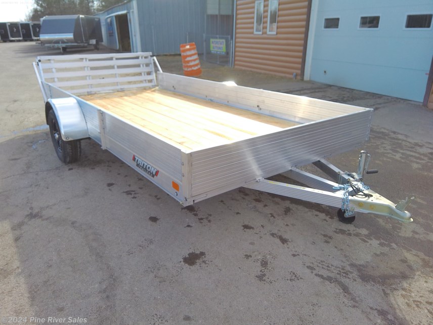 New 2024 Triton Trailers FIT Plank 81&quot; x 14&apos;  Aluminum Utility Trailer available in Cloquet, Minnesota