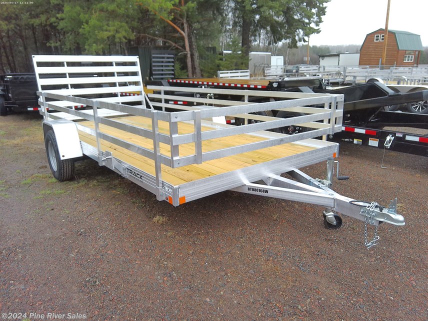 New 2024 Bear Track 76&quot; x120&quot; Wide Aluminum Utility Trailer available in Cloquet, Minnesota