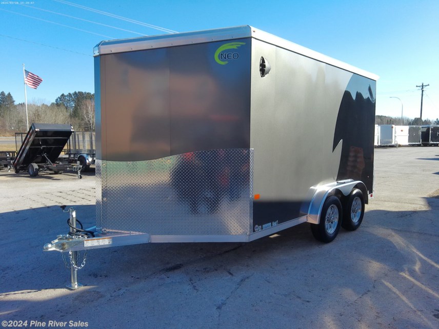 New 2024 Neo Trailers NAMR 7.5x12+3&apos;V available in Cloquet, Minnesota