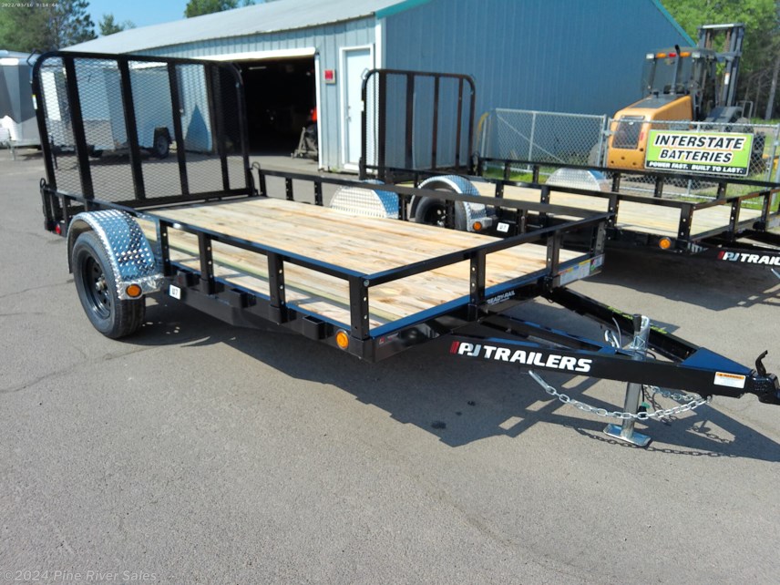 New 2023 PJ Trailers 77x12 Utility available in Cloquet, Minnesota