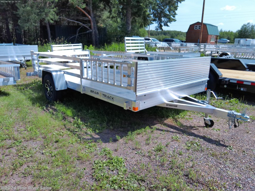 New 2023 Bear Track 80&quot; x 168   Aluminum Utility Trailer available in Cloquet, Minnesota