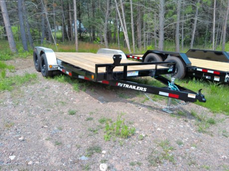 &lt;p&gt;&lt;span style=&quot;font-family: verdana, geneva, sans-serif; font-size: 14px;&quot;&gt;PJ Trailer&#39;s (C5) 5&#39;&#39; channel car hauler is a great quality trailer. The C5 car hauler has a GVWR of 7,000lbs. This trailer is 16&#39; in length with a deck width of 83&#39;&#39;. These car haulers come standard with the listed standard features below and has upgrades available.&lt;/span&gt;&lt;/p&gt;
&lt;p&gt;&lt;span style=&quot;font-family: verdana, geneva, sans-serif; font-size: 14px;&quot;&gt;&lt;strong&gt;&lt;span style=&quot;color: #222222;&quot;&gt;Standard Features&amp;nbsp; &amp;nbsp; &amp;nbsp; &amp;nbsp; &amp;nbsp; &amp;nbsp; &amp;nbsp; &amp;nbsp; &amp;nbsp;&amp;nbsp;&lt;/span&gt;&lt;/strong&gt;&lt;strong&gt;&lt;span style=&quot;color: #222222;&quot;&gt;&amp;nbsp;&lt;/span&gt;&lt;/strong&gt;**Pictures above are not specific to an individual trailer** &lt;/span&gt;&lt;/p&gt;
&lt;ul&gt;
&lt;li dir=&quot;ltr&quot; style=&quot;line-height: 1.38;&quot;&gt;&lt;span style=&quot;font-size: 14px; font-family: verdana, geneva, sans-serif; color: #000000; background-color: transparent; font-weight: 400; font-style: normal; font-variant: normal; text-decoration: none; vertical-align: baseline; white-space: pre-wrap;&quot;&gt;7,000 lb. G.V.W.R.&amp;nbsp;&lt;/span&gt;&lt;/li&gt;
&lt;li dir=&quot;ltr&quot; style=&quot;line-height: 1.38;&quot;&gt;&lt;span style=&quot;font-size: 14px; font-family: verdana, geneva, sans-serif; color: #000000; background-color: transparent; font-weight: 400; font-style: normal; font-variant: normal; text-decoration: none; vertical-align: baseline; white-space: pre-wrap;&quot;&gt;2&amp;rdquo; Ball Bulldog Coupler&amp;nbsp;&lt;/span&gt;&lt;/li&gt;
&lt;li dir=&quot;ltr&quot; style=&quot;line-height: 1.38;&quot;&gt;&lt;span style=&quot;font-size: 14px; font-family: verdana, geneva, sans-serif; color: #000000; background-color: transparent; font-weight: 400; font-style: normal; font-variant: normal; text-decoration: none; vertical-align: baseline; white-space: pre-wrap;&quot;&gt;Safety Chains&amp;nbsp;&lt;/span&gt;&lt;/li&gt;
&lt;li dir=&quot;ltr&quot; style=&quot;line-height: 1.38;&quot;&gt;&lt;span style=&quot;font-size: 14px; font-family: verdana, geneva, sans-serif; color: #000000; background-color: transparent; font-weight: 400; font-style: normal; font-variant: normal; text-decoration: none; vertical-align: baseline; white-space: pre-wrap;&quot;&gt;1 - Bulldog Pipe Mount Swivel Jack (5,000 lb.)&amp;nbsp;&lt;/span&gt;&lt;/li&gt;
&lt;li dir=&quot;ltr&quot; style=&quot;line-height: 1.38;&quot;&gt;&lt;span style=&quot;font-size: 14px; font-family: verdana, geneva, sans-serif; color: #000000; background-color: transparent; font-weight: 400; font-style: normal; font-variant: normal; text-decoration: none; vertical-align: baseline; white-space: pre-wrap;&quot;&gt;2- Dexter E-Z lube Axles, Idler &amp;amp; Brake (3,500 lb)&amp;nbsp;&lt;/span&gt;&lt;/li&gt;
&lt;li dir=&quot;ltr&quot; style=&quot;line-height: 1.38;&quot;&gt;&lt;span style=&quot;font-size: 14px; font-family: verdana, geneva, sans-serif; color: #000000; background-color: transparent; font-weight: 400; font-style: normal; font-variant: normal; text-decoration: none; vertical-align: baseline; white-space: pre-wrap;&quot;&gt;4 Leaf Double-eye Spring Suspension&amp;nbsp;&lt;/span&gt;&lt;/li&gt;
&lt;li dir=&quot;ltr&quot; style=&quot;line-height: 1.38;&quot;&gt;&lt;span style=&quot;font-size: 14px; font-family: verdana, geneva, sans-serif; color: #000000; background-color: transparent; font-weight: 400; font-style: normal; font-variant: normal; text-decoration: none; vertical-align: baseline; white-space: pre-wrap;&quot;&gt;4 - NEW 15&amp;rdquo; Spoke Wheels &lt;/span&gt;&lt;/li&gt;
&lt;li dir=&quot;ltr&quot; style=&quot;line-height: 1.38;&quot;&gt;&lt;span style=&quot;font-size: 14px; font-family: verdana, geneva, sans-serif; color: #000000; background-color: transparent; font-weight: 400; font-style: normal; font-variant: normal; text-decoration: none; vertical-align: baseline; white-space: pre-wrap;&quot;&gt;4 - ST205/75R15 Radial Tires (1,820 lb)&amp;nbsp;&lt;/span&gt;&lt;/li&gt;
&lt;li dir=&quot;ltr&quot; style=&quot;line-height: 1.38;&quot;&gt;&lt;span style=&quot;font-size: 14px; font-family: verdana, geneva, sans-serif; color: #000000; background-color: transparent; font-weight: 400; font-style: normal; font-variant: normal; text-decoration: none; vertical-align: baseline; white-space: pre-wrap;&quot;&gt;Stake Pockets&lt;/span&gt;&lt;/li&gt;
&lt;li dir=&quot;ltr&quot; style=&quot;line-height: 1.38;&quot;&gt;&lt;span style=&quot;font-size: 14px; font-family: verdana, geneva, sans-serif; color: #000000; background-color: transparent; font-weight: 400; font-style: normal; font-variant: normal; text-decoration: none; vertical-align: baseline; white-space: pre-wrap;&quot;&gt;Electric Breakaway Kit w/ Charger&amp;nbsp;&lt;/span&gt;&lt;/li&gt;
&lt;li dir=&quot;ltr&quot; style=&quot;line-height: 1.38;&quot;&gt;&lt;span style=&quot;font-size: 14px; font-family: verdana, geneva, sans-serif; color: #000000; background-color: transparent; font-weight: 400; font-style: normal; font-variant: normal; text-decoration: none; vertical-align: baseline; white-space: pre-wrap;&quot;&gt;9&amp;rdquo; x 33&amp;rdquo; Treadplate Removable Alum Fenders&amp;nbsp;&lt;/span&gt;&lt;/li&gt;
&lt;li dir=&quot;ltr&quot; style=&quot;line-height: 1.38;&quot;&gt;&lt;span style=&quot;font-size: 14px; font-family: verdana, geneva, sans-serif; color: #000000; background-color: transparent; font-weight: 400; font-style: normal; font-variant: normal; text-decoration: none; vertical-align: baseline; white-space: pre-wrap;&quot;&gt;5&amp;rsquo; Channel Ramps w/ Holder&amp;nbsp;&lt;/span&gt;&lt;/li&gt;
&lt;li dir=&quot;ltr&quot; style=&quot;line-height: 1.38;&quot;&gt;&lt;span style=&quot;font-size: 14px; font-family: verdana, geneva, sans-serif; color: #000000; background-color: transparent; font-weight: 400; font-style: normal; font-variant: normal; text-decoration: none; vertical-align: baseline; white-space: pre-wrap;&quot;&gt;5&amp;rdquo; Channel Frame &amp;amp; Tongue&lt;/span&gt;&lt;/li&gt;
&lt;li dir=&quot;ltr&quot; style=&quot;line-height: 1.38;&quot;&gt;&lt;span style=&quot;font-size: 14px; font-family: verdana, geneva, sans-serif; color: #000000; background-color: transparent; font-weight: 400; font-style: normal; font-variant: normal; text-decoration: none; vertical-align: baseline; white-space: pre-wrap;&quot;&gt;3&amp;rdquo; Channel Crossmembers 24&amp;rdquo; on Center&amp;nbsp;&lt;/span&gt;&lt;/li&gt;
&lt;li dir=&quot;ltr&quot; style=&quot;line-height: 1.38;&quot;&gt;&lt;span style=&quot;font-size: 14px; font-family: verdana, geneva, sans-serif; color: #000000; background-color: transparent; font-weight: 400; font-style: normal; font-variant: normal; text-decoration: none; vertical-align: baseline; white-space: pre-wrap;&quot;&gt;2&amp;rdquo; Treated Pine Lumber Deck&amp;nbsp;&lt;/span&gt;&lt;/li&gt;
&lt;li dir=&quot;ltr&quot; style=&quot;line-height: 1.38;&quot;&gt;&lt;span style=&quot;font-size: 14px; font-family: verdana, geneva, sans-serif; color: #000000; background-color: transparent; font-weight: 400; font-style: normal; font-variant: normal; text-decoration: none; vertical-align: baseline; white-space: pre-wrap;&quot;&gt;83&amp;rdquo; Wide Deck (Except with Drop Axles)&amp;nbsp;&lt;/span&gt;&lt;/li&gt;
&lt;li dir=&quot;ltr&quot; style=&quot;line-height: 1.38;&quot;&gt;&lt;span style=&quot;font-size: 14px; font-family: verdana, geneva, sans-serif; color: #000000; background-color: transparent; font-weight: 400; font-style: normal; font-variant: normal; text-decoration: none; vertical-align: baseline; white-space: pre-wrap;&quot;&gt;DOT Approved Flushmount Lifetime LED Lights&amp;nbsp;&lt;/span&gt;&lt;/li&gt;
&lt;li dir=&quot;ltr&quot; style=&quot;line-height: 1.38;&quot;&gt;&lt;span style=&quot;font-size: 14px; font-family: verdana, geneva, sans-serif; color: #000000; background-color: transparent; font-weight: 400; font-style: normal; font-variant: normal; text-decoration: none; vertical-align: baseline; white-space: pre-wrap;&quot;&gt;All-Weather Wiring Harness (7-way RV)&amp;nbsp;&lt;/span&gt;&lt;/li&gt;
&lt;li dir=&quot;ltr&quot; style=&quot;line-height: 1.38;&quot;&gt;&lt;span style=&quot;font-size: 14px; font-family: verdana, geneva, sans-serif; color: #000000; background-color: transparent; font-weight: 400; font-style: normal; font-variant: normal; text-decoration: none; vertical-align: baseline; white-space: pre-wrap;&quot;&gt;Sand Blasted, Acid Washed, Powder Coated&amp;nbsp;&lt;/span&gt;&lt;/li&gt;
&lt;/ul&gt;
&lt;p&gt;&amp;nbsp;&lt;/p&gt;
&lt;p dir=&quot;ltr&quot; style=&quot;line-height: 1.38; margin-top: 0pt; margin-bottom: 0pt;&quot;&gt;&lt;span style=&quot;font-family: verdana, geneva, sans-serif; font-size: 14px;&quot;&gt;&lt;strong&gt;Upgrades&lt;/strong&gt;&lt;/span&gt;&lt;/p&gt;
&lt;p dir=&quot;ltr&quot; style=&quot;line-height: 1.38; margin-top: 0pt; margin-bottom: 0pt;&quot;&gt;&amp;nbsp;&lt;/p&gt;
&lt;p dir=&quot;ltr&quot; style=&quot;line-height: 1.38; margin-top: 0pt; margin-bottom: 0pt;&quot;&gt;&lt;span style=&quot;text-decoration: underline; font-size: 14px; font-family: verdana, geneva, sans-serif;&quot;&gt;&lt;span style=&quot;color: #000000; background-color: transparent; font-weight: 400; font-style: normal; font-variant: normal; text-decoration: underline; vertical-align: baseline; white-space: pre-wrap;&quot;&gt;TAIL OPTIONS&amp;nbsp;&lt;/span&gt;&lt;/span&gt;&lt;/p&gt;
&lt;ul&gt;
&lt;li dir=&quot;ltr&quot; style=&quot;line-height: 1.38;&quot;&gt;&lt;span style=&quot;font-size: 14px; font-family: verdana, geneva, sans-serif; color: #000000; background-color: transparent; font-weight: 400; font-style: normal; font-variant: normal; text-decoration: none; vertical-align: baseline; white-space: pre-wrap;&quot;&gt;2&amp;rsquo; Dovetail w/ 5&amp;rsquo; Rear Slide-in Ramps &lt;/span&gt;&lt;/li&gt;
&lt;/ul&gt;
&lt;p dir=&quot;ltr&quot; style=&quot;line-height: 1.38; margin-top: 0pt; margin-bottom: 0pt;&quot;&gt;&lt;span style=&quot;text-decoration: underline; font-size: 14px; font-family: verdana, geneva, sans-serif;&quot;&gt;&lt;span style=&quot;color: #000000; background-color: transparent; font-weight: 400; font-style: normal; font-variant: normal; text-decoration: underline; vertical-align: baseline; white-space: pre-wrap;&quot;&gt;OTHER OPTIONS&amp;nbsp;&lt;/span&gt;&lt;/span&gt;&lt;/p&gt;
&lt;ul&gt;
&lt;li dir=&quot;ltr&quot; style=&quot;line-height: 1.38;&quot;&gt;&lt;span style=&quot;font-size: 14px; font-family: verdana, geneva, sans-serif; color: #000000; background-color: transparent; font-weight: 400; font-style: normal; font-variant: normal; text-decoration: none; vertical-align: baseline; white-space: pre-wrap;&quot;&gt;Rubrail&amp;nbsp;&lt;/span&gt;&lt;/li&gt;
&lt;/ul&gt;
&lt;p&gt;&lt;span style=&quot;font-family: Verdana; font-size: 14.6667px;&quot;&gt;Please call or email us anytime with any questions. Thank You Pine River Sales 218-879-8865 pineriversales@msn.com *Disclaimer: All inventory, prices, and configurations are subject to prior sale and availability. Prices exclude tax, title, tags, governmental fees, and any finance charges (if applicable). Unless otherwise stated separately in the trailer details, price does not include processing, administrative, closing or similar fees. All specifications and measurements are subject to change. Prices are subject to change without notice! Please call for current pricing! Trailer dimensions, weights, and measurements will vary due to manufacturing and production changes. Images attached within the post may vary from exact unit. Please verify actual measurements of any unit prior to purchasing it.&amp;nbsp;&lt;/span&gt;NEO&lt;span style=&quot;color: #050505; font-family: &#39;Segoe UI Historic&#39;, &#39;Segoe UI&#39;, Helvetica, Arial, sans-serif; font-size: 15px; white-space: pre-wrap;&quot;&gt;, United, H&amp;amp;H, Lacrosse, Sure &lt;/span&gt;Trac&lt;span style=&quot;color: #050505; font-family: &#39;Segoe UI Historic&#39;, &#39;Segoe UI&#39;, Helvetica, Arial, sans-serif; font-size: 15px; white-space: pre-wrap;&quot;&gt;, &lt;/span&gt;Midsota&lt;span style=&quot;color: #050505; font-family: &#39;Segoe UI Historic&#39;, &#39;Segoe UI&#39;, Helvetica, Arial, sans-serif; font-size: 15px; white-space: pre-wrap;&quot;&gt;, &lt;/span&gt;MTI&lt;span style=&quot;color: #050505; font-family: &#39;Segoe UI Historic&#39;, &#39;Segoe UI&#39;, Helvetica, Arial, sans-serif; font-size: 15px; white-space: pre-wrap;&quot;&gt;, RC, &lt;/span&gt;Haulmark&lt;span style=&quot;color: #050505; font-family: &#39;Segoe UI Historic&#39;, &#39;Segoe UI&#39;, Helvetica, Arial, sans-serif; font-size: 15px; white-space: pre-wrap;&quot;&gt;, Wells Cargo trailers, Trailer, curt manufacturing, trailers for sale, used Cargo trailer, &lt;/span&gt;ATV&lt;span style=&quot;color: #050505; font-family: &#39;Segoe UI Historic&#39;, &#39;Segoe UI&#39;, Helvetica, Arial, sans-serif; font-size: 15px; white-space: pre-wrap;&quot;&gt; trailer, etc, walk behind mower, used enclosed cargo trailer, trailer axle, Ez hauler, Livestock Trailer, trailer for sale, Used Horse Trailer, Big &lt;/span&gt;tex&lt;span style=&quot;color: #050505; font-family: &#39;Segoe UI Historic&#39;, &#39;Segoe UI&#39;, Helvetica, Arial, sans-serif; font-size: 15px; white-space: pre-wrap;&quot;&gt;, &lt;/span&gt;Featherlite&lt;span style=&quot;color: #050505; font-family: &#39;Segoe UI Historic&#39;, &#39;Segoe UI&#39;, Helvetica, Arial, sans-serif; font-size: 15px; white-space: pre-wrap;&quot;&gt;, trailer light, Royal cargo, trailer rental, &lt;/span&gt;gooseneck&lt;span style=&quot;color: #050505; font-family: &#39;Segoe UI Historic&#39;, &#39;Segoe UI&#39;, Helvetica, Arial, sans-serif; font-size: 15px; white-space: pre-wrap;&quot;&gt; trailer, Utility trailer, &lt;/span&gt;american&lt;span style=&quot;color: #050505; font-family: &#39;Segoe UI Historic&#39;, &#39;Segoe UI&#39;, Helvetica, Arial, sans-serif; font-size: 15px; white-space: pre-wrap;&quot;&gt; hauler, used utility trailer, continental cargo, string trimmer, Horse trailer, used trailers, car trailers, &lt;/span&gt;ariens&lt;span style=&quot;color: #050505; font-family: &#39;Segoe UI Historic&#39;, &#39;Segoe UI&#39;, Helvetica, Arial, sans-serif; font-size: 15px; white-space: pre-wrap;&quot;&gt;, Motorcycle Trailer, trailers for sale, trophy, lawn mower, flatbed trailer, cargo trailers, &lt;/span&gt;Maxxd&lt;span style=&quot;color: #050505; font-family: &#39;Segoe UI Historic&#39;, &#39;Segoe UI&#39;, Helvetica, Arial, sans-serif; font-size: 15px; white-space: pre-wrap;&quot;&gt;, united, trailer for sale, Trailer hitch, Car hauler, high country, PJ, &lt;/span&gt;sundowner&lt;span style=&quot;color: #050505; font-family: &#39;Segoe UI Historic&#39;, &#39;Segoe UI&#39;, Helvetica, Arial, sans-serif; font-size: 15px; white-space: pre-wrap;&quot;&gt;, Elite, Stealth, big &lt;/span&gt;tex&lt;span style=&quot;color: #050505; font-family: &#39;Segoe UI Historic&#39;, &#39;Segoe UI&#39;, Helvetica, Arial, sans-serif; font-size: 15px; white-space: pre-wrap;&quot;&gt;, snowmobile trailer, &lt;/span&gt;Traxx&lt;span style=&quot;color: #050505; font-family: &#39;Segoe UI Historic&#39;, &#39;Segoe UI&#39;, Helvetica, Arial, sans-serif; font-size: 15px; white-space: pre-wrap;&quot;&gt;, trailers, trailer light, cargo trailer, Wells cargo, Trailer parts, gravely, enclosed trailer, equipment trailer, mid &lt;/span&gt;sota&lt;span style=&quot;color: #050505; font-family: &#39;Segoe UI Historic&#39;, &#39;Segoe UI&#39;, Helvetica, Arial, sans-serif; font-size: 15px; white-space: pre-wrap;&quot;&gt;, car trailers, &lt;/span&gt;ATC&lt;span style=&quot;color: #050505; font-family: &#39;Segoe UI Historic&#39;, &#39;Segoe UI&#39;, Helvetica, Arial, sans-serif; font-size: 15px; white-space: pre-wrap;&quot;&gt;, Stock Trailer, trailer sales, curt mfg, cargo trailers, Load Trail, used Dump, Log splitter, &lt;/span&gt;MTI&lt;span style=&quot;color: #050505; font-family: &#39;Segoe UI Historic&#39;, &#39;Segoe UI&#39;, Helvetica, Arial, sans-serif; font-size: 15px; white-space: pre-wrap;&quot;&gt;, Race car trailer, Car trailer,&lt;/span&gt;&lt;/p&gt;