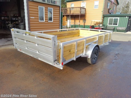 &lt;p&gt;&lt;span style=&quot;font-size: 14px; font-family: verdana, geneva, sans-serif;&quot;&gt;H&amp;amp;H&#39;s aluminum ATV utility trailer is a great all-around trailer. This trailer has aluminum rails, fold down rear ramp. This trailer is 14&#39; long with a deck width of 82&quot;. This trailer has a single axle with a GVWR of 2990#. This trailer comes standard with the features listed below.&lt;/span&gt;&lt;/p&gt;
&lt;p&gt;&lt;span style=&quot;font-size: 14px; font-family: verdana, geneva, sans-serif;&quot;&gt;&lt;strong&gt;&lt;span style=&quot;color: #222222;&quot;&gt;Standard Features&amp;nbsp; &amp;nbsp; &amp;nbsp; &amp;nbsp; &amp;nbsp; &amp;nbsp; &amp;nbsp; &amp;nbsp; &amp;nbsp;&amp;nbsp;&lt;/span&gt;&lt;/strong&gt;&lt;strong&gt;&lt;span style=&quot;color: #222222;&quot;&gt;&amp;nbsp;&lt;/span&gt;&lt;/strong&gt;**Pictures above are not specific to an individual trailer**&lt;strong id=&quot;docs-internal-guid-fcb9afb5-7fff-15e7-2ce1-6074f923bef1&quot; style=&quot;font-weight: normal;&quot;&gt;&lt;/strong&gt;&lt;/span&gt;&lt;/p&gt;
&lt;ul&gt;
&lt;li dir=&quot;ltr&quot; style=&quot;line-height: 1.38;&quot;&gt;&lt;span style=&quot;font-size: 11pt; font-family: Verdana; color: #000000; background-color: transparent; font-weight: 400; font-style: normal; font-variant: normal; text-decoration: none; vertical-align: baseline; white-space: pre-wrap;&quot;&gt;3&quot;x 2&quot; Angle Aluminum Extrusion Frame&lt;/span&gt;&lt;/li&gt;
&lt;li dir=&quot;ltr&quot; style=&quot;line-height: 1.38;&quot;&gt;&lt;span style=&quot;font-size: 11pt; font-family: Verdana; color: #000000; background-color: transparent; font-weight: 400; font-style: normal; font-variant: normal; text-decoration: none; vertical-align: baseline; white-space: pre-wrap;&quot;&gt;Aluminum Angle Crossmembers - Single Axle Models&lt;/span&gt;&lt;/li&gt;
&lt;li dir=&quot;ltr&quot; style=&quot;line-height: 1.38;&quot;&gt;&lt;span style=&quot;font-size: 11pt; font-family: Verdana; color: #000000; background-color: transparent; font-weight: 400; font-style: normal; font-variant: normal; text-decoration: none; vertical-align: baseline; white-space: pre-wrap;&quot;&gt;Aluminum Channel Crossmembers - Tandem Axle Models&lt;/span&gt;&lt;/li&gt;
&lt;li dir=&quot;ltr&quot; style=&quot;line-height: 1.38;&quot;&gt;&lt;span style=&quot;font-size: 11pt; font-family: Verdana; color: #000000; background-color: transparent; font-weight: 400; font-style: normal; font-variant: normal; text-decoration: none; vertical-align: baseline; white-space: pre-wrap;&quot;&gt;Aluminum Extrusion Tube Uprights &amp;amp; 2&quot;x 2&quot; Top Rail&lt;/span&gt;&lt;/li&gt;
&lt;li dir=&quot;ltr&quot; style=&quot;line-height: 1.38;&quot;&gt;&lt;span style=&quot;font-size: 11pt; font-family: Verdana; color: #000000; background-color: transparent; font-weight: 400; font-style: normal; font-variant: normal; text-decoration: none; vertical-align: baseline; white-space: pre-wrap;&quot;&gt;Aluminum Triple Tube Tongue&lt;/span&gt;&lt;/li&gt;
&lt;li dir=&quot;ltr&quot; style=&quot;line-height: 1.38;&quot;&gt;&lt;span style=&quot;font-size: 11pt; font-family: Verdana; color: #000000; background-color: transparent; font-weight: 400; font-style: normal; font-variant: normal; text-decoration: none; vertical-align: baseline; white-space: pre-wrap;&quot;&gt;Radius Fender with Backs&lt;/span&gt;&lt;/li&gt;
&lt;li dir=&quot;ltr&quot; style=&quot;line-height: 1.38;&quot;&gt;&lt;span style=&quot;font-size: 11pt; font-family: Verdana; color: #000000; background-color: transparent; font-weight: 400; font-style: normal; font-variant: normal; text-decoration: none; vertical-align: baseline; white-space: pre-wrap;&quot;&gt;15&quot; Aluminum Wheels&lt;/span&gt;&lt;/li&gt;
&lt;li dir=&quot;ltr&quot; style=&quot;line-height: 1.38;&quot;&gt;&lt;span style=&quot;font-size: 11pt; font-family: Verdana; color: #000000; background-color: transparent; font-weight: 400; font-style: normal; font-variant: normal; text-decoration: none; vertical-align: baseline; white-space: pre-wrap;&quot;&gt;Full DOT Compliant, LED Lighting&lt;/span&gt;&lt;/li&gt;
&lt;li dir=&quot;ltr&quot; style=&quot;line-height: 1.38;&quot;&gt;&lt;span style=&quot;font-size: 11pt; font-family: Verdana; color: #000000; background-color: transparent; font-weight: 400; font-style: normal; font-variant: normal; text-decoration: none; vertical-align: baseline; white-space: pre-wrap;&quot;&gt;Sealed Wiring Harness&lt;/span&gt;&lt;/li&gt;
&lt;li dir=&quot;ltr&quot; style=&quot;line-height: 1.38;&quot;&gt;&lt;span style=&quot;font-size: 11pt; font-family: Verdana; color: #000000; background-color: transparent; font-weight: 400; font-style: normal; font-variant: normal; text-decoration: none; vertical-align: baseline; white-space: pre-wrap;&quot;&gt;A-Frame Posi-Lock Coupler&lt;/span&gt;&lt;/li&gt;
&lt;li dir=&quot;ltr&quot; style=&quot;line-height: 1.38;&quot;&gt;&lt;span style=&quot;font-size: 11pt; font-family: Verdana; color: #000000; background-color: transparent; font-weight: 400; font-style: normal; font-variant: normal; text-decoration: none; vertical-align: baseline; white-space: pre-wrap;&quot;&gt;Dual Safety Chain &amp;amp; Hooks - DOT Approved&lt;/span&gt;&lt;/li&gt;
&lt;li dir=&quot;ltr&quot; style=&quot;line-height: 1.38;&quot;&gt;&lt;span style=&quot;font-size: 11pt; font-family: Verdana; color: #000000; background-color: transparent; font-weight: 400; font-style: normal; font-variant: normal; text-decoration: none; vertical-align: baseline; white-space: pre-wrap;&quot;&gt;Aluminum Stake Pockets&lt;/span&gt;&lt;/li&gt;
&lt;li dir=&quot;ltr&quot; style=&quot;line-height: 1.38;&quot;&gt;&lt;span style=&quot;font-size: 11pt; font-family: Verdana; color: #000000; background-color: transparent; font-weight: 400; font-style: normal; font-variant: normal; text-decoration: none; vertical-align: baseline; white-space: pre-wrap;&quot;&gt;2x8 Treated, #1 Grade Wood Deck&lt;/span&gt;&lt;/li&gt;
&lt;li dir=&quot;ltr&quot; style=&quot;line-height: 1.38;&quot;&gt;&lt;span style=&quot;font-size: 11pt; font-family: Verdana; color: #000000; background-color: transparent; font-weight: 400; font-style: normal; font-variant: normal; text-decoration: none; vertical-align: baseline; white-space: pre-wrap;&quot;&gt;Front &amp;amp; Rear Board End Caps&lt;/span&gt;&lt;/li&gt;
&lt;li dir=&quot;ltr&quot; style=&quot;line-height: 1.38;&quot;&gt;&lt;span style=&quot;font-size: 11pt; font-family: Verdana; color: #000000; background-color: transparent; font-weight: 400; font-style: normal; font-variant: normal; text-decoration: none; vertical-align: baseline; white-space: pre-wrap;&quot;&gt;54&quot; Rear Bi-Fold Gate (2200 lb Rated)&lt;/span&gt;&lt;/li&gt;
&lt;li dir=&quot;ltr&quot; style=&quot;line-height: 1.38;&quot;&gt;&lt;span style=&quot;font-family: Verdana;&quot;&gt;&lt;span style=&quot;font-size: 14.6667px; white-space: pre-wrap;&quot;&gt;Spare tire mount&lt;/span&gt;&lt;/span&gt;&lt;/li&gt;
&lt;li dir=&quot;ltr&quot; style=&quot;line-height: 1.38;&quot;&gt;&lt;span style=&quot;font-family: Verdana;&quot;&gt;&lt;span style=&quot;font-size: 14.6667px; white-space: pre-wrap;&quot;&gt;Enclosed wiring&lt;/span&gt;&lt;/span&gt;&lt;/li&gt;
&lt;li dir=&quot;ltr&quot; style=&quot;line-height: 1.38;&quot;&gt;&lt;span style=&quot;font-family: Verdana;&quot;&gt;&lt;span style=&quot;font-size: 14.6667px; white-space: pre-wrap;&quot;&gt;Wood side&lt;br&gt;&lt;br&gt;Please call or email us anytime with any questions. Thank You Pine River Sales 218-879-8865 pineriversales@msn.com *Disclaimer: All inventory, prices, and configurations are subject to prior sale and availability. Prices exclude tax, title, tags, governmental fees, and any finance charges (if applicable). Unless otherwise stated separately in the trailer details, price does not include processing, administrative, closing or similar fees. All specifications and measurements are subject to change. Prices are subject to change without notice! Please call for current pricing! Trailer dimensions, weights, and measurements will vary due to manufacturing and production changes. Images attached within the post may vary from exact unit. Please verify actual measurements of any unit prior to purchasing it. NEO&lt;span style=&quot;color: #050505; font-family: &#39;Segoe UI Historic&#39;, &#39;Segoe UI&#39;, Helvetica, Arial, sans-serif; font-size: 15px; white-space: pre-wrap;&quot;&gt;, United, H&amp;amp;H, Lacrosse, Sure &lt;/span&gt;Trac&lt;span style=&quot;color: #050505; font-family: &#39;Segoe UI Historic&#39;, &#39;Segoe UI&#39;, Helvetica, Arial, sans-serif; font-size: 15px; white-space: pre-wrap;&quot;&gt;, &lt;/span&gt;Midsota&lt;span style=&quot;color: #050505; font-family: &#39;Segoe UI Historic&#39;, &#39;Segoe UI&#39;, Helvetica, Arial, sans-serif; font-size: 15px; white-space: pre-wrap;&quot;&gt;, &lt;/span&gt;MTI&lt;span style=&quot;color: #050505; font-family: &#39;Segoe UI Historic&#39;, &#39;Segoe UI&#39;, Helvetica, Arial, sans-serif; font-size: 15px; white-space: pre-wrap;&quot;&gt;, RC, &lt;/span&gt;Haulmark&lt;span style=&quot;color: #050505; font-family: &#39;Segoe UI Historic&#39;, &#39;Segoe UI&#39;, Helvetica, Arial, sans-serif; font-size: 15px; white-space: pre-wrap;&quot;&gt;, Wells Cargo trailers, Trailer, curt manufacturing, trailers for sale, used Cargo trailer, &lt;/span&gt;ATV&lt;span style=&quot;color: #050505; font-family: &#39;Segoe UI Historic&#39;, &#39;Segoe UI&#39;, Helvetica, Arial, sans-serif; font-size: 15px; white-space: pre-wrap;&quot;&gt; trailer, etc, walk behind mower, used enclosed cargo trailer, trailer axle, Ez hauler, Livestock Trailer, trailer for sale, Used Horse Trailer, Big &lt;/span&gt;tex&lt;span style=&quot;color: #050505; font-family: &#39;Segoe UI Historic&#39;, &#39;Segoe UI&#39;, Helvetica, Arial, sans-serif; font-size: 15px; white-space: pre-wrap;&quot;&gt;, &lt;/span&gt;Featherlite&lt;span style=&quot;color: #050505; font-family: &#39;Segoe UI Historic&#39;, &#39;Segoe UI&#39;, Helvetica, Arial, sans-serif; font-size: 15px; white-space: pre-wrap;&quot;&gt;, trailer light, Royal cargo, trailer rental, &lt;/span&gt;gooseneck&lt;span style=&quot;color: #050505; font-family: &#39;Segoe UI Historic&#39;, &#39;Segoe UI&#39;, Helvetica, Arial, sans-serif; font-size: 15px; white-space: pre-wrap;&quot;&gt; trailer, Utility trailer, &lt;/span&gt;american&lt;span style=&quot;color: #050505; font-family: &#39;Segoe UI Historic&#39;, &#39;Segoe UI&#39;, Helvetica, Arial, sans-serif; font-size: 15px; white-space: pre-wrap;&quot;&gt; hauler, used utility trailer, continental cargo, string trimmer, Horse trailer, used trailers, car trailers, &lt;/span&gt;ariens&lt;span style=&quot;color: #050505; font-family: &#39;Segoe UI Historic&#39;, &#39;Segoe UI&#39;, Helvetica, Arial, sans-serif; font-size: 15px; white-space: pre-wrap;&quot;&gt;, Motorcycle Trailer, trailers for sale, trophy, lawn mower, flatbed trailer, cargo trailers, &lt;/span&gt;Maxxd&lt;span style=&quot;color: #050505; font-family: &#39;Segoe UI Historic&#39;, &#39;Segoe UI&#39;, Helvetica, Arial, sans-serif; font-size: 15px; white-space: pre-wrap;&quot;&gt;, united, trailer for sale, Trailer hitch, Car hauler, high country, PJ, &lt;/span&gt;sundowner&lt;span style=&quot;color: #050505; font-family: &#39;Segoe UI Historic&#39;, &#39;Segoe UI&#39;, Helvetica, Arial, sans-serif; font-size: 15px; white-space: pre-wrap;&quot;&gt;, Elite, Stealth, big &lt;/span&gt;tex&lt;span style=&quot;color: #050505; font-family: &#39;Segoe UI Historic&#39;, &#39;Segoe UI&#39;, Helvetica, Arial, sans-serif; font-size: 15px; white-space: pre-wrap;&quot;&gt;, snowmobile trailer, &lt;/span&gt;Traxx&lt;span style=&quot;color: #050505; font-family: &#39;Segoe UI Historic&#39;, &#39;Segoe UI&#39;, Helvetica, Arial, sans-serif; font-size: 15px; white-space: pre-wrap;&quot;&gt;, trailers, trailer light, cargo trailer, Wells cargo, Trailer parts, gravely, enclosed trailer, equipment trailer, mid &lt;/span&gt;sota&lt;span style=&quot;color: #050505; font-family: &#39;Segoe UI Historic&#39;, &#39;Segoe UI&#39;, Helvetica, Arial, sans-serif; font-size: 15px; white-space: pre-wrap;&quot;&gt;, car trailers, &lt;/span&gt;ATC&lt;span style=&quot;color: #050505; font-family: &#39;Segoe UI Historic&#39;, &#39;Segoe UI&#39;, Helvetica, Arial, sans-serif; font-size: 15px; white-space: pre-wrap;&quot;&gt;, Stock Trailer, trailer sales, curt mfg, cargo trailers, Load Trail, used Dump, Log splitter, &lt;/span&gt;MTI&lt;span style=&quot;color: #050505; font-family: &#39;Segoe UI Historic&#39;, &#39;Segoe UI&#39;, Helvetica, Arial, sans-serif; font-size: 15px; white-space: pre-wrap;&quot;&gt;, Race car trailer, Car trailer,&lt;/span&gt;&lt;/span&gt;&lt;/span&gt;&lt;/li&gt;
&lt;/ul&gt;