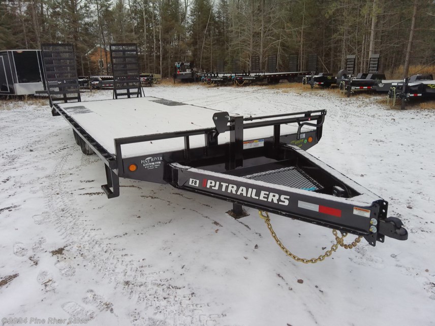 New 2024 PJ Trailers 24&apos; x  8&quot; I-Beam Deckover available in Cloquet, Minnesota