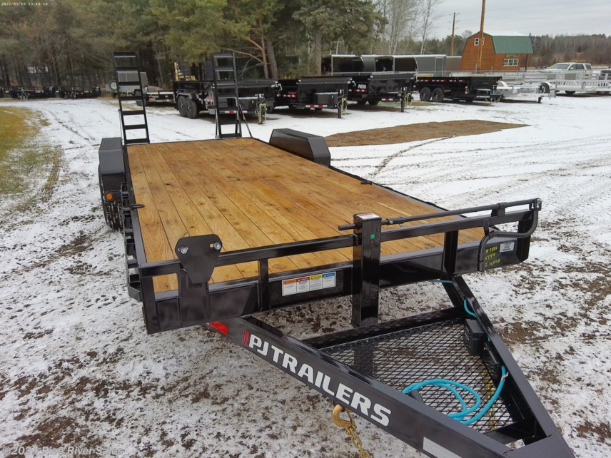 New 2024 PJ Trailers 22&quot; foot 6&apos;&apos; Channel Equipment Trailer (CC) available in Cloquet, Minnesota