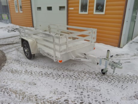 &lt;p&gt;&lt;span style=&quot;font-family: verdana, geneva, sans-serif; font-size: 14px;&quot;&gt;Bear Tracks 53&quot; wide aluminum utility trailer is a great compact sized trailer. This trailer is 8&#39; long with a GVWR of 2200lbs. with a single torsion axle. This trailer comes standard with the features listed below along with some added accessories.&amp;nbsp;&lt;/span&gt;&lt;/p&gt;
&lt;p&gt;&lt;span style=&quot;font-family: verdana, geneva, sans-serif; font-size: 14px;&quot;&gt;&lt;strong&gt;&lt;span style=&quot;color: #222222;&quot;&gt;Standard Features&amp;nbsp;&amp;nbsp;&lt;/span&gt;&lt;/strong&gt;&lt;strong&gt;&lt;span style=&quot;color: #222222;&quot;&gt;&amp;nbsp; &amp;nbsp; &amp;nbsp; &amp;nbsp; &amp;nbsp; &amp;nbsp; &amp;nbsp;&amp;nbsp;&lt;/span&gt;&lt;/strong&gt;&lt;/span&gt;&lt;/p&gt;
&lt;ul&gt;
&lt;li dir=&quot;ltr&quot; style=&quot;line-height: 1.38;&quot;&gt;&lt;span style=&quot;font-size: 14px; font-family: verdana, geneva, sans-serif; color: #000000; background-color: transparent; font-weight: 400; font-style: normal; font-variant: normal; text-decoration: none; vertical-align: baseline; white-space: pre-wrap;&quot;&gt;AeroSmart Bi-fold End Gate &amp;ndash; Arched&lt;/span&gt;&lt;/li&gt;
&lt;li dir=&quot;ltr&quot; style=&quot;line-height: 1.38;&quot;&gt;&lt;span style=&quot;font-size: 14px; font-family: verdana, geneva, sans-serif; color: #000000; background-color: transparent; font-weight: 400; font-style: normal; font-variant: normal; text-decoration: none; vertical-align: baseline; white-space: pre-wrap;&quot;&gt;Hinged Gate System&lt;/span&gt;&lt;/li&gt;
&lt;li dir=&quot;ltr&quot; style=&quot;line-height: 1.38;&quot;&gt;&lt;span style=&quot;font-size: 14px; font-family: verdana, geneva, sans-serif; color: #000000; background-color: transparent; font-weight: 400; font-style: normal; font-variant: normal; text-decoration: none; vertical-align: baseline; white-space: pre-wrap;&quot;&gt;Bolted-on Aluminum Fenders&lt;/span&gt;&lt;/li&gt;
&lt;li dir=&quot;ltr&quot; style=&quot;line-height: 1.38;&quot;&gt;&lt;span style=&quot;font-size: 14px; font-family: verdana, geneva, sans-serif; color: #000000; background-color: transparent; font-weight: 400; font-style: normal; font-variant: normal; text-decoration: none; vertical-align: baseline; white-space: pre-wrap;&quot;&gt;Curled Front Rail&lt;/span&gt;&lt;/li&gt;
&lt;li dir=&quot;ltr&quot; style=&quot;line-height: 1.38;&quot;&gt;&lt;span style=&quot;font-size: 14px; font-family: verdana, geneva, sans-serif; color: #000000; background-color: transparent; font-weight: 400; font-style: normal; font-variant: normal; text-decoration: none; vertical-align: baseline; white-space: pre-wrap;&quot;&gt;Formed and Hardened Tongue&amp;nbsp;&lt;/span&gt;&lt;/li&gt;
&lt;li dir=&quot;ltr&quot; style=&quot;line-height: 1.38;&quot;&gt;&lt;span style=&quot;font-size: 14px; font-family: verdana, geneva, sans-serif; color: #000000; background-color: transparent; font-weight: 400; font-style: normal; font-variant: normal; text-decoration: none; vertical-align: baseline; white-space: pre-wrap;&quot;&gt;5/8 in. Rod Corner Tie Down Points&lt;/span&gt;&lt;/li&gt;
&lt;li dir=&quot;ltr&quot; style=&quot;line-height: 1.38;&quot;&gt;&lt;span style=&quot;font-size: 14px; font-family: verdana, geneva, sans-serif; color: #000000; background-color: transparent; font-weight: 400; font-style: normal; font-variant: normal; text-decoration: none; vertical-align: baseline; white-space: pre-wrap;&quot;&gt;Custom Extruded Deep Side Rail&lt;/span&gt;&lt;/li&gt;
&lt;li dir=&quot;ltr&quot; style=&quot;line-height: 1.38;&quot;&gt;&lt;span style=&quot;font-size: 14px; font-family: verdana, geneva, sans-serif; color: #000000; background-color: transparent; font-weight: 400; font-style: normal; font-variant: normal; text-decoration: none; vertical-align: baseline; white-space: pre-wrap;&quot;&gt;SmartDrain System &amp;ndash; Northern Climate Protection&lt;/span&gt;&lt;/li&gt;
&lt;li dir=&quot;ltr&quot; style=&quot;line-height: 1.38;&quot;&gt;&lt;span style=&quot;font-size: 14px; font-family: verdana, geneva, sans-serif; color: #000000; background-color: transparent; font-weight: 400; font-style: normal; font-variant: normal; text-decoration: none; vertical-align: baseline; white-space: pre-wrap;&quot;&gt;All Aluminum Construction&lt;/span&gt;&lt;/li&gt;
&lt;li dir=&quot;ltr&quot; style=&quot;line-height: 1.38;&quot;&gt;&lt;span style=&quot;font-size: 14px; font-family: verdana, geneva, sans-serif; color: #000000; background-color: transparent; font-weight: 400; font-style: normal; font-variant: normal; text-decoration: none; vertical-align: baseline; white-space: pre-wrap;&quot;&gt;Decking that&amp;rsquo;s built to last&lt;/span&gt;&lt;/li&gt;
&lt;li dir=&quot;ltr&quot; style=&quot;line-height: 1.38;&quot;&gt;&lt;span style=&quot;font-size: 14px; font-family: verdana, geneva, sans-serif; color: #000000; background-color: transparent; font-weight: 400; font-style: normal; font-variant: normal; text-decoration: none; vertical-align: baseline; white-space: pre-wrap;&quot;&gt;TouchPoint Weld System&lt;/span&gt;&lt;/li&gt;
&lt;li dir=&quot;ltr&quot; style=&quot;line-height: 1.38;&quot;&gt;&lt;span style=&quot;font-size: 14px; font-family: verdana, geneva, sans-serif; color: #000000; background-color: transparent; font-weight: 400; font-style: normal; font-variant: normal; text-decoration: none; vertical-align: baseline; white-space: pre-wrap;&quot;&gt;Wishbone Tongue Design&lt;/span&gt;&lt;/li&gt;
&lt;li dir=&quot;ltr&quot; style=&quot;line-height: 1.38;&quot;&gt;&lt;span style=&quot;font-size: 14px; font-family: verdana, geneva, sans-serif; color: #000000; background-color: transparent; font-weight: 400; font-style: normal; font-variant: normal; text-decoration: none; vertical-align: baseline; white-space: pre-wrap;&quot;&gt;WireGuard Enclosed and Jacketed Wiring System&lt;/span&gt;&lt;/li&gt;
&lt;li dir=&quot;ltr&quot; style=&quot;line-height: 1.38;&quot;&gt;&lt;span style=&quot;font-size: 14px; font-family: verdana, geneva, sans-serif; color: #000000; background-color: transparent; font-weight: 400; font-style: normal; font-variant: normal; text-decoration: none; vertical-align: baseline; white-space: pre-wrap;&quot;&gt;Rubber Torsion Axle with Easy Access Grease Fitting&lt;/span&gt;&lt;/li&gt;
&lt;li dir=&quot;ltr&quot; style=&quot;line-height: 1.38;&quot;&gt;&lt;span style=&quot;font-size: 14px; font-family: verdana, geneva, sans-serif; color: #000000; background-color: transparent; font-weight: 400; font-style: normal; font-variant: normal; text-decoration: none; vertical-align: baseline; white-space: pre-wrap;&quot;&gt;QuietRide Noise Reduction System&lt;/span&gt;&lt;/li&gt;
&lt;li dir=&quot;ltr&quot; style=&quot;line-height: 1.38;&quot;&gt;&lt;span style=&quot;font-size: 14px; font-family: verdana, geneva, sans-serif; color: #000000; background-color: transparent; font-weight: 400; font-style: normal; font-variant: normal; text-decoration: none; vertical-align: baseline; white-space: pre-wrap;&quot;&gt;Bear Track Fit and Finish&lt;/span&gt;&lt;/li&gt;
&lt;/ul&gt;
&lt;p&gt;&lt;strong&gt;&lt;span style=&quot;font-family: verdana, geneva, sans-serif; font-size: 14px;&quot;&gt;&lt;span style=&quot;color: rgb(0, 0, 0); background-color: transparent; font-style: normal; font-variant: normal; text-decoration: none; vertical-align: baseline; white-space: pre-wrap;&quot;&gt;Accessories&lt;/span&gt;&lt;/span&gt;&lt;/strong&gt;&lt;/p&gt;
&lt;ul&gt;
&lt;li dir=&quot;ltr&quot; style=&quot;line-height: 1.38; font-weight: bold;&quot;&gt;&lt;strong&gt;&lt;span style=&quot;font-size: 14px; font-family: verdana, geneva, sans-serif; color: rgb(0, 0, 0); background-color: transparent; font-style: normal; font-variant: normal; text-decoration: none; vertical-align: baseline; white-space: pre-wrap;&quot;&gt;Open front and side kit&lt;/span&gt;&lt;/strong&gt;&lt;/li&gt;
&lt;li dir=&quot;ltr&quot; style=&quot;line-height: 1.38; font-weight: bold;&quot;&gt;&lt;strong&gt;&lt;span style=&quot;font-size: 14px; font-family: verdana, geneva, sans-serif; color: rgb(0, 0, 0); background-color: transparent; font-style: normal; font-variant: normal; text-decoration: none; vertical-align: baseline; white-space: pre-wrap;&quot;&gt;Spare Tire Carrier&lt;/span&gt;&lt;span style=&quot;font-size: 11pt; font-family: Verdana; color: rgb(0, 0, 0); background-color: transparent; font-style: normal; font-variant: normal; text-decoration: none; vertical-align: baseline; white-space: pre-wrap;&quot;&gt;&lt;br&gt;&lt;/span&gt;&lt;/strong&gt;&lt;/li&gt;
&lt;li dir=&quot;ltr&quot; style=&quot;line-height: 1.38; font-weight: bold;&quot;&gt;&lt;strong&gt;&lt;span style=&quot;font-size: 14px; font-family: verdana, geneva, sans-serif; color: rgb(0, 0, 0); background-color: transparent; font-style: normal; font-variant: normal; text-decoration: none; vertical-align: baseline; white-space: pre-wrap;&quot;&gt;LED Lights&lt;/span&gt;&lt;/strong&gt;&lt;/li&gt;
&lt;li dir=&quot;ltr&quot; style=&quot;line-height: 1.38; font-weight: bold;&quot;&gt;&lt;strong&gt;&lt;span style=&quot;font-size: 14px; font-family: verdana, geneva, sans-serif; color: rgb(0, 0, 0); background-color: transparent; font-style: normal; font-variant: normal; text-decoration: none; vertical-align: baseline; white-space: pre-wrap;&quot;&gt;Alum 13&quot; Wheels&lt;/span&gt;&lt;/strong&gt;&lt;/li&gt;
&lt;li dir=&quot;ltr&quot; style=&quot;line-height: 1.38; font-weight: bold;&quot;&gt;&lt;strong&gt;&lt;span style=&quot;font-size: 14px; font-family: verdana, geneva, sans-serif; color: rgb(0, 0, 0); background-color: transparent; font-style: normal; font-variant: normal; text-decoration: none; vertical-align: baseline; white-space: pre-wrap;&quot;&gt;Bi-Fold Ramp&lt;/span&gt;&lt;/strong&gt;&lt;/li&gt;
&lt;li dir=&quot;ltr&quot; style=&quot;line-height: 1.38; font-weight: bold;&quot;&gt;&lt;strong&gt;&lt;span style=&quot;font-size: 14px; font-family: verdana, geneva, sans-serif; color: rgb(0, 0, 0); background-color: transparent; font-style: normal; font-variant: normal; text-decoration: none; vertical-align: baseline; white-space: pre-wrap;&quot;&gt;Tongue jack&lt;/span&gt;&lt;/strong&gt;&lt;/li&gt;
&lt;li dir=&quot;ltr&quot; style=&quot;line-height: 1.38; font-weight: bold;&quot;&gt;&lt;strong&gt;&lt;span style=&quot;font-size: 14px; font-family: verdana, geneva, sans-serif; color: rgb(0, 0, 0); background-color: transparent; font-style: normal; font-variant: normal; text-decoration: none; vertical-align: baseline; white-space: pre-wrap;&quot;&gt;Open Front Kit&lt;/span&gt;&lt;/strong&gt;&lt;/li&gt;
&lt;/ul&gt;
&lt;p&gt;&amp;nbsp;&lt;/p&gt;
&lt;p&gt;&lt;span style=&quot;font-size: 14px; font-family: verdana, geneva, sans-serif; color: #000000; background-color: transparent; font-weight: 400; font-style: normal; font-variant: normal; text-decoration: none; vertical-align: baseline; white-space: pre-wrap;&quot;&gt;&lt;span style=&quot;color: #050505; font-family: &#39;Segoe UI Historic&#39;, &#39;Segoe UI&#39;, Helvetica, Arial, sans-serif; font-size: 15px; white-space: pre-wrap;&quot;&gt;Please call or email us anytime with any questions. Thank You Pine River Sales 218-879-8865 pineriversales@msn.com *Disclaimer: All inventory, prices, and configurations are subject to prior sale and availability. Prices exclude tax, title, tags, governmental fees, and any finance charges (if applicable). Unless otherwise stated separately in the trailer details, price does not include processing, administrative, closing or similar fees. All specifications and measurements are subject to change. Prices are subject to change without notice! Please call for current pricing! Trailer dimensions, weights, and measurements will vary due to manufacturing and production changes. Images attached within the post may vary from exact unit. Please verify actual measurements of any unit prior to purchasing it. &lt;/span&gt;NEO&lt;span style=&quot;color: #050505; font-family: &#39;Segoe UI Historic&#39;, &#39;Segoe UI&#39;, Helvetica, Arial, sans-serif; font-size: 15px; white-space: pre-wrap;&quot;&gt;, United, H&amp;amp;H, Lacrosse, Sure &lt;/span&gt;Trac&lt;span style=&quot;color: #050505; font-family: &#39;Segoe UI Historic&#39;, &#39;Segoe UI&#39;, Helvetica, Arial, sans-serif; font-size: 15px; white-space: pre-wrap;&quot;&gt;, &lt;/span&gt;Midsota&lt;span style=&quot;color: #050505; font-family: &#39;Segoe UI Historic&#39;, &#39;Segoe UI&#39;, Helvetica, Arial, sans-serif; font-size: 15px; white-space: pre-wrap;&quot;&gt;, &lt;/span&gt;MTI&lt;span style=&quot;color: #050505; font-family: &#39;Segoe UI Historic&#39;, &#39;Segoe UI&#39;, Helvetica, Arial, sans-serif; font-size: 15px; white-space: pre-wrap;&quot;&gt;, RC, &lt;/span&gt;Haulmark&lt;span style=&quot;color: #050505; font-family: &#39;Segoe UI Historic&#39;, &#39;Segoe UI&#39;, Helvetica, Arial, sans-serif; font-size: 15px; white-space: pre-wrap;&quot;&gt;, Wells Cargo trailers, Trailer, curt manufacturing, trailers for sale, used Cargo trailer, &lt;/span&gt;ATV&lt;span style=&quot;color: #050505; font-family: &#39;Segoe UI Historic&#39;, &#39;Segoe UI&#39;, Helvetica, Arial, sans-serif; font-size: 15px; white-space: pre-wrap;&quot;&gt; trailer, etc, walk behind mower, used enclosed cargo trailer, trailer axle, Ez hauler, Livestock Trailer, trailer for sale, Used Horse Trailer, Big &lt;/span&gt;tex&lt;span style=&quot;color: #050505; font-family: &#39;Segoe UI Historic&#39;, &#39;Segoe UI&#39;, Helvetica, Arial, sans-serif; font-size: 15px; white-space: pre-wrap;&quot;&gt;, &lt;/span&gt;Featherlite&lt;span style=&quot;color: #050505; font-family: &#39;Segoe UI Historic&#39;, &#39;Segoe UI&#39;, Helvetica, Arial, sans-serif; font-size: 15px; white-space: pre-wrap;&quot;&gt;, trailer light, Royal cargo, trailer rental, &lt;/span&gt;gooseneck&lt;span style=&quot;color: #050505; font-family: &#39;Segoe UI Historic&#39;, &#39;Segoe UI&#39;, Helvetica, Arial, sans-serif; font-size: 15px; white-space: pre-wrap;&quot;&gt; trailer, Utility trailer, &lt;/span&gt;american&lt;span style=&quot;color: #050505; font-family: &#39;Segoe UI Historic&#39;, &#39;Segoe UI&#39;, Helvetica, Arial, sans-serif; font-size: 15px; white-space: pre-wrap;&quot;&gt; hauler, used utility trailer, continental cargo, string trimmer, Horse trailer, used trailers, car trailers, &lt;/span&gt;ariens&lt;span style=&quot;color: #050505; font-family: &#39;Segoe UI Historic&#39;, &#39;Segoe UI&#39;, Helvetica, Arial, sans-serif; font-size: 15px; white-space: pre-wrap;&quot;&gt;, Motorcycle Trailer, trailers for sale, trophy, lawn mower, flatbed trailer, cargo trailers, &lt;/span&gt;Maxxd&lt;span style=&quot;color: #050505; font-family: &#39;Segoe UI Historic&#39;, &#39;Segoe UI&#39;, Helvetica, Arial, sans-serif; font-size: 15px; white-space: pre-wrap;&quot;&gt;, united, trailer for sale, Trailer hitch, Car hauler, high country, PJ, &lt;/span&gt;sundowner&lt;span style=&quot;color: #050505; font-family: &#39;Segoe UI Historic&#39;, &#39;Segoe UI&#39;, Helvetica, Arial, sans-serif; font-size: 15px; white-space: pre-wrap;&quot;&gt;, Elite, Stealth, big &lt;/span&gt;tex&lt;span style=&quot;color: #050505; font-family: &#39;Segoe UI Historic&#39;, &#39;Segoe UI&#39;, Helvetica, Arial, sans-serif; font-size: 15px; white-space: pre-wrap;&quot;&gt;, snowmobile trailer, &lt;/span&gt;Traxx&lt;span style=&quot;color: #050505; font-family: &#39;Segoe UI Historic&#39;, &#39;Segoe UI&#39;, Helvetica, Arial, sans-serif; font-size: 15px; white-space: pre-wrap;&quot;&gt;, trailers, trailer light, cargo trailer, Wells cargo, Trailer parts, gravely, enclosed trailer, equipment trailer, mid &lt;/span&gt;sota&lt;span style=&quot;color: #050505; font-family: &#39;Segoe UI Historic&#39;, &#39;Segoe UI&#39;, Helvetica, Arial, sans-serif; font-size: 15px; white-space: pre-wrap;&quot;&gt;, car trailers, &lt;/span&gt;ATC&lt;span style=&quot;color: #050505; font-family: &#39;Segoe UI Historic&#39;, &#39;Segoe UI&#39;, Helvetica, Arial, sans-serif; font-size: 15px; white-space: pre-wrap;&quot;&gt;, Stock Trailer, trailer sales, curt mfg, cargo trailers, Load Trail, used Dump, Log splitter, &lt;/span&gt;MTI&lt;span style=&quot;color: #050505; font-family: &#39;Segoe UI Historic&#39;, &#39;Segoe UI&#39;, Helvetica, Arial, sans-serif; font-size: 15px; white-space: pre-wrap;&quot;&gt;, Race car trailer, Car trailer,&lt;/span&gt;&lt;/span&gt;&lt;/p&gt;