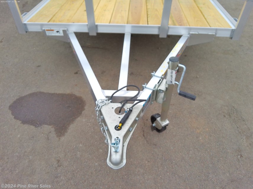 New 2024 H&H 12&apos; Aluminum ATV Utility Trailer UPGRADES INCLUDED available in Cloquet, Minnesota
