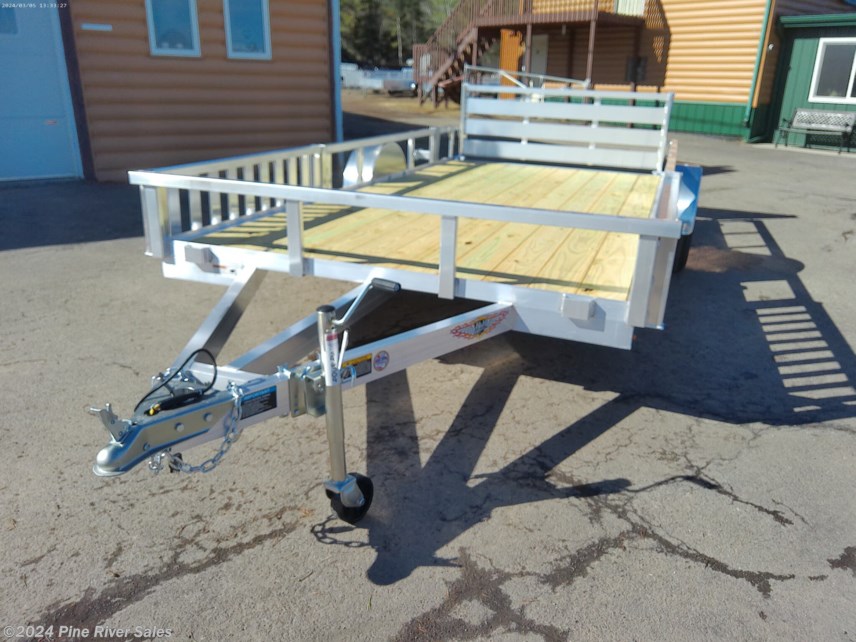 New 2023 H&H 14&apos; Aluminum ATV Utility Trailer UPGRADES INCLUDED available in Cloquet, Minnesota