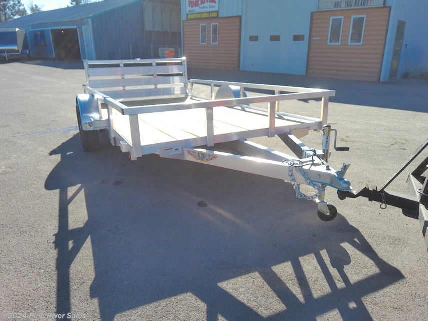 New 2024 H&H 76x12&apos; Alum Utility Trailer UPGRADES INCLUDED available in Cloquet, Minnesota