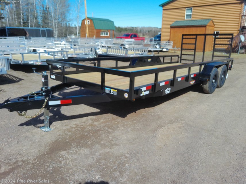 New 2024 H&H 82x20 Heavy duty Rail Side available in Cloquet, Minnesota
