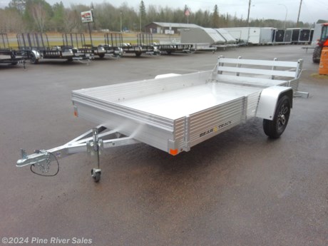 &lt;p&gt;&lt;span style=&quot;font-family: verdana, geneva, sans-serif; font-size: 14px;&quot;&gt;Bear Tracks 76&quot; x 144&quot; aluminum utility trailer is a great compact size trailer, good for hauling lawnmowers and golf carts.&amp;nbsp; The GVWR is 2990bs. With a single torsion axle. This trailer comes standard with the features listed below along with some available accessories.&amp;nbsp;&lt;/span&gt;&lt;/p&gt;
&lt;p&gt;&lt;strong&gt;&lt;span style=&quot;font-family: verdana, geneva, sans-serif; font-size: 14px;&quot;&gt;Solid Front Kit&lt;/span&gt;&lt;/strong&gt;&lt;/p&gt;
&lt;p&gt;&lt;strong&gt;&lt;span style=&quot;font-family: verdana, geneva, sans-serif; font-size: 14px;&quot;&gt;Solid Side Kit&lt;/span&gt;&lt;/strong&gt;&lt;/p&gt;
&lt;p&gt;&lt;strong&gt;&lt;span style=&quot;font-family: verdana, geneva, sans-serif; font-size: 14px;&quot;&gt;Mount&amp;nbsp;&lt;/span&gt;&lt;/strong&gt;&lt;/p&gt;
&lt;p&gt;&lt;strong&gt;&lt;span style=&quot;font-family: verdana, geneva, sans-serif; font-size: 14px;&quot;&gt;15&quot; Alum Wheels&lt;/span&gt;&lt;/strong&gt;&lt;/p&gt;
&lt;p&gt;&lt;span style=&quot;font-family: verdana, geneva, sans-serif; font-size: 14px;&quot;&gt;&lt;strong&gt;&lt;span style=&quot;color: #222222;&quot;&gt;Standard Features&amp;nbsp;&amp;nbsp;&lt;/span&gt;&lt;/strong&gt;&lt;strong&gt;&lt;span style=&quot;color: #222222;&quot;&gt;&amp;nbsp; &amp;nbsp; &amp;nbsp; &amp;nbsp; &amp;nbsp; &amp;nbsp; &amp;nbsp; &amp;nbsp;&lt;/span&gt;&lt;/strong&gt;&lt;/span&gt;&lt;/p&gt;
&lt;ul&gt;
&lt;li dir=&quot;ltr&quot; style=&quot;line-height: 1.38;&quot;&gt;&lt;span style=&quot;font-size: 14px; font-family: verdana, geneva, sans-serif; color: #000000; background-color: transparent; font-weight: 400; font-style: normal; font-variant: normal; text-decoration: none; vertical-align: baseline; white-space: pre-wrap;&quot;&gt;LED Light Package&lt;/span&gt;&lt;/li&gt;
&lt;li dir=&quot;ltr&quot; style=&quot;line-height: 1.38;&quot;&gt;&lt;span style=&quot;font-size: 14px; font-family: verdana, geneva, sans-serif; color: #000000; background-color: transparent; font-weight: 400; font-style: normal; font-variant: normal; text-decoration: none; vertical-align: baseline; white-space: pre-wrap;&quot;&gt;Aluminum Rims&lt;/span&gt;&lt;/li&gt;
&lt;li dir=&quot;ltr&quot; style=&quot;line-height: 1.38;&quot;&gt;&lt;span style=&quot;font-size: 14px; font-family: verdana, geneva, sans-serif; color: #000000; background-color: transparent; font-weight: 400; font-style: normal; font-variant: normal; text-decoration: none; vertical-align: baseline; white-space: pre-wrap;&quot;&gt;Tongue Jack&lt;/span&gt;&lt;/li&gt;
&lt;li dir=&quot;ltr&quot; style=&quot;line-height: 1.38;&quot;&gt;&lt;span style=&quot;font-size: 14px; font-family: verdana, geneva, sans-serif; color: #000000; background-color: transparent; font-weight: 400; font-style: normal; font-variant: normal; text-decoration: none; vertical-align: baseline; white-space: pre-wrap;&quot;&gt;Hinged Gate System&lt;/span&gt;&lt;/li&gt;
&lt;li dir=&quot;ltr&quot; style=&quot;line-height: 1.38;&quot;&gt;&lt;span style=&quot;font-size: 14px; font-family: verdana, geneva, sans-serif; color: #000000; background-color: transparent; font-weight: 400; font-style: normal; font-variant: normal; text-decoration: none; vertical-align: baseline; white-space: pre-wrap;&quot;&gt;Bolted-on Aluminum Fenders&lt;/span&gt;&lt;/li&gt;
&lt;li dir=&quot;ltr&quot; style=&quot;line-height: 1.38;&quot;&gt;&lt;span style=&quot;font-size: 14px; font-family: verdana, geneva, sans-serif; color: #000000; background-color: transparent; font-weight: 400; font-style: normal; font-variant: normal; text-decoration: none; vertical-align: baseline; white-space: pre-wrap;&quot;&gt;Curled Front Rail&lt;/span&gt;&lt;/li&gt;
&lt;li dir=&quot;ltr&quot; style=&quot;line-height: 1.38;&quot;&gt;&lt;span style=&quot;font-size: 14px; font-family: verdana, geneva, sans-serif; color: #000000; background-color: transparent; font-weight: 400; font-style: normal; font-variant: normal; text-decoration: none; vertical-align: baseline; white-space: pre-wrap;&quot;&gt;Formed and Hardened Tongue&lt;/span&gt;&lt;/li&gt;
&lt;li dir=&quot;ltr&quot; style=&quot;line-height: 1.38;&quot;&gt;&lt;span style=&quot;font-size: 14px; font-family: verdana, geneva, sans-serif; color: #000000; background-color: transparent; font-weight: 400; font-style: normal; font-variant: normal; text-decoration: none; vertical-align: baseline; white-space: pre-wrap;&quot;&gt;5/8 in. Rod Corner Tie Down Points&lt;/span&gt;&lt;/li&gt;
&lt;li dir=&quot;ltr&quot; style=&quot;line-height: 1.38;&quot;&gt;&lt;span style=&quot;font-size: 14px; font-family: verdana, geneva, sans-serif; color: #000000; background-color: transparent; font-weight: 400; font-style: normal; font-variant: normal; text-decoration: none; vertical-align: baseline; white-space: pre-wrap;&quot;&gt;Custom Extruded Deep Side Rail&lt;/span&gt;&lt;/li&gt;
&lt;li dir=&quot;ltr&quot; style=&quot;line-height: 1.38;&quot;&gt;&lt;span style=&quot;font-size: 14px; font-family: verdana, geneva, sans-serif; color: #000000; background-color: transparent; font-weight: 400; font-style: normal; font-variant: normal; text-decoration: none; vertical-align: baseline; white-space: pre-wrap;&quot;&gt;SmartDrain System &amp;ndash; Northern Climate Protection&lt;/span&gt;&lt;/li&gt;
&lt;li dir=&quot;ltr&quot; style=&quot;line-height: 1.38;&quot;&gt;&lt;span style=&quot;font-size: 14px; font-family: verdana, geneva, sans-serif; color: #000000; background-color: transparent; font-weight: 400; font-style: normal; font-variant: normal; text-decoration: none; vertical-align: baseline; white-space: pre-wrap;&quot;&gt;All Aluminum Construction&lt;/span&gt;&lt;/li&gt;
&lt;li dir=&quot;ltr&quot; style=&quot;line-height: 1.38;&quot;&gt;&lt;span style=&quot;font-size: 14px; font-family: verdana, geneva, sans-serif; color: #000000; background-color: transparent; font-weight: 400; font-style: normal; font-variant: normal; text-decoration: none; vertical-align: baseline; white-space: pre-wrap;&quot;&gt;Decking that&amp;rsquo;s built to last&lt;/span&gt;&lt;/li&gt;
&lt;li dir=&quot;ltr&quot; style=&quot;line-height: 1.38;&quot;&gt;&lt;span style=&quot;font-size: 14px; font-family: verdana, geneva, sans-serif; color: #000000; background-color: transparent; font-weight: 400; font-style: normal; font-variant: normal; text-decoration: none; vertical-align: baseline; white-space: pre-wrap;&quot;&gt;TouchPoint Weld System&lt;/span&gt;&lt;/li&gt;
&lt;li dir=&quot;ltr&quot; style=&quot;line-height: 1.38;&quot;&gt;&lt;span style=&quot;font-size: 14px; font-family: verdana, geneva, sans-serif; color: #000000; background-color: transparent; font-weight: 400; font-style: normal; font-variant: normal; text-decoration: none; vertical-align: baseline; white-space: pre-wrap;&quot;&gt;Wishbone Tongue Design&lt;/span&gt;&lt;/li&gt;
&lt;li dir=&quot;ltr&quot; style=&quot;line-height: 1.38;&quot;&gt;&lt;span style=&quot;font-size: 14px; font-family: verdana, geneva, sans-serif; color: #000000; background-color: transparent; font-weight: 400; font-style: normal; font-variant: normal; text-decoration: none; vertical-align: baseline; white-space: pre-wrap;&quot;&gt;WireGuard Enclosed and Jacketed Wiring System&lt;/span&gt;&lt;/li&gt;
&lt;li dir=&quot;ltr&quot; style=&quot;line-height: 1.38;&quot;&gt;&lt;span style=&quot;font-size: 14px; font-family: verdana, geneva, sans-serif; color: #000000; background-color: transparent; font-weight: 400; font-style: normal; font-variant: normal; text-decoration: none; vertical-align: baseline; white-space: pre-wrap;&quot;&gt;Rubber Torsion Axle with Easy Access Grease Fitting&lt;/span&gt;&lt;/li&gt;
&lt;li dir=&quot;ltr&quot; style=&quot;line-height: 1.38;&quot;&gt;&lt;span style=&quot;font-size: 14px; font-family: verdana, geneva, sans-serif; color: #000000; background-color: transparent; font-weight: 400; font-style: normal; font-variant: normal; text-decoration: none; vertical-align: baseline; white-space: pre-wrap;&quot;&gt;QuietRide Noise Reduction System&lt;/span&gt;&lt;/li&gt;
&lt;li dir=&quot;ltr&quot; style=&quot;line-height: 1.38;&quot;&gt;&lt;span style=&quot;font-size: 14px; font-family: verdana, geneva, sans-serif; color: #000000; background-color: transparent; font-weight: 400; font-style: normal; font-variant: normal; text-decoration: none; vertical-align: baseline; white-space: pre-wrap;&quot;&gt;Bear Track Fit and Finish&lt;/span&gt;&lt;/li&gt;
&lt;/ul&gt;