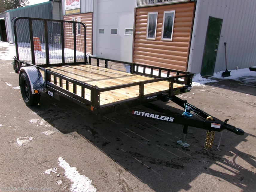 New 2025 PJ Trailers 83&quot; x 12 3500# Single Axle Utility Trailer available in Cloquet, Minnesota