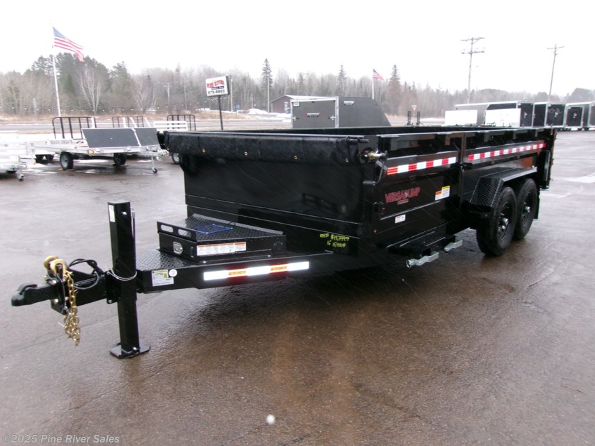 New 2025 Midsota HV 16&apos; Dump Trailer available in Cloquet, Minnesota