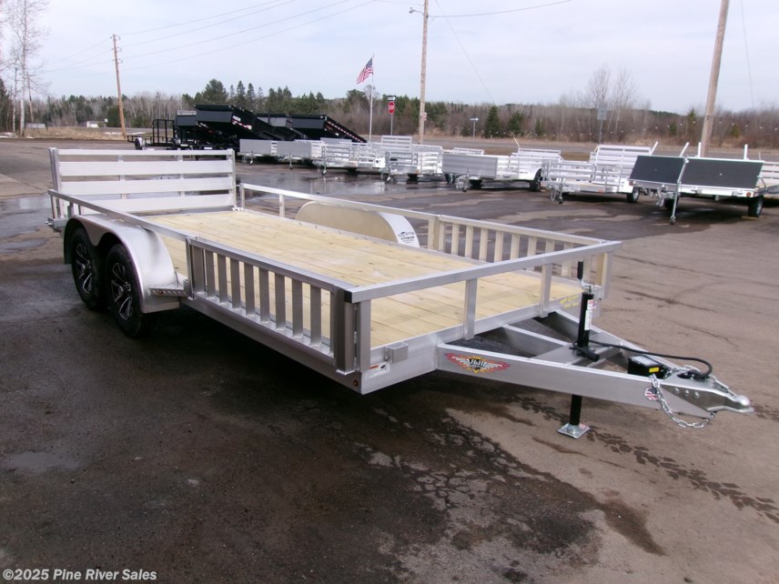 New 2025 H&H 82x16 Alum Wood Deck 7K Rail Side available in Cloquet, Minnesota