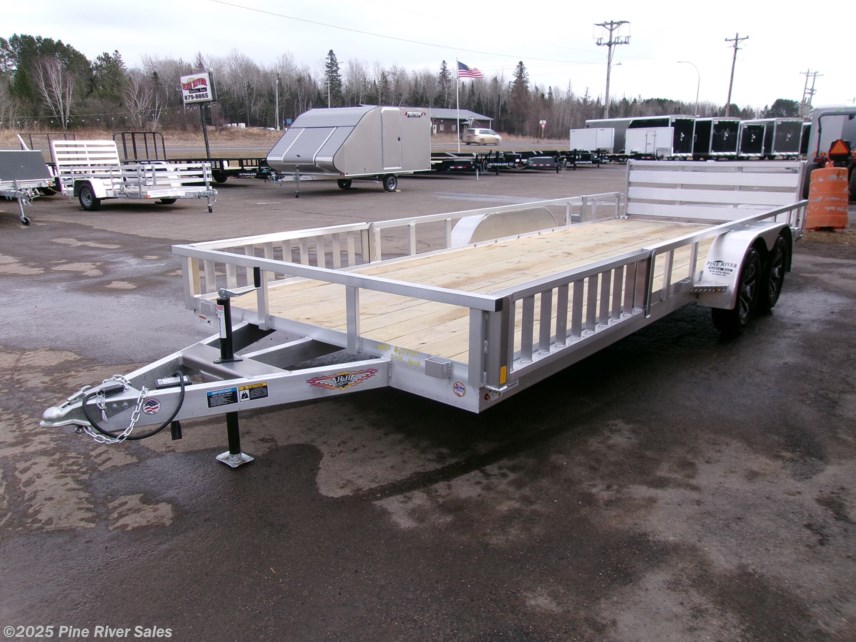 New 2025 H&H 20&apos; Aluminum ATV Utility Trailer UPGRADES INCLUDED available in Cloquet, Minnesota