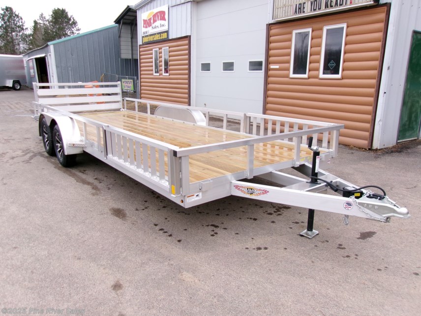 New 2025 H&H 20&apos; Aluminum ATV Utility Trailer UPGRADES INCLUDED available in Cloquet, Minnesota