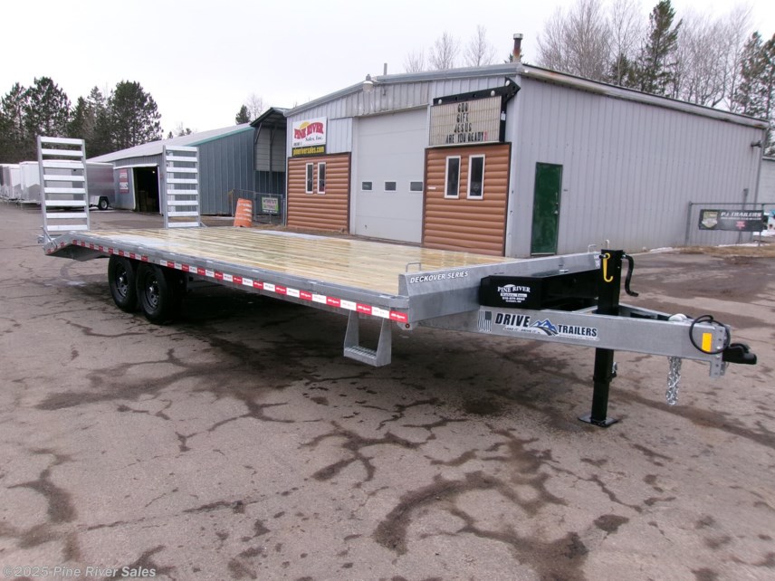 New 2026 Drive Trailers 102&quot;x24&quot; Drive Galv. Deckover available in Cloquet, Minnesota
