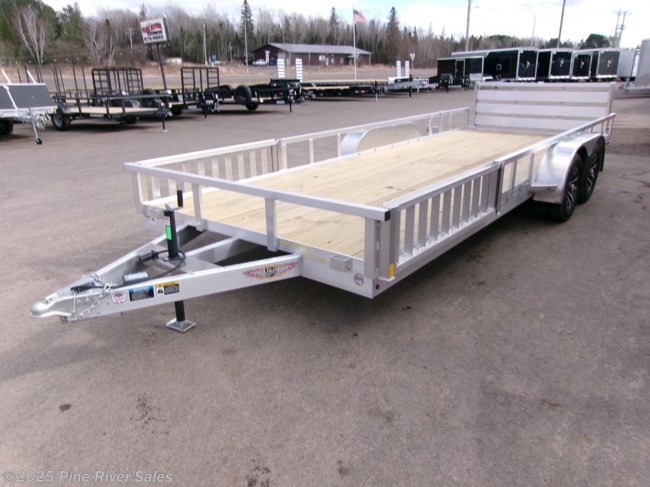 2025 H&H 20' Aluminum ATV Utility Trailer 7k