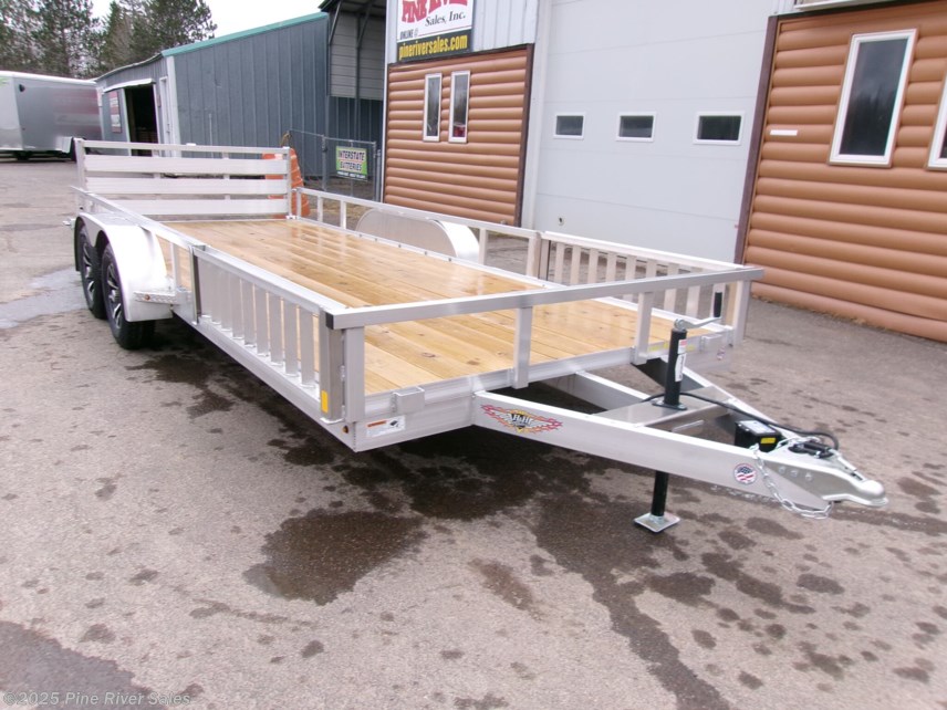 New 2025 H&H 18&apos; Alum 7k ATV Utility Trailer available in Cloquet, Minnesota