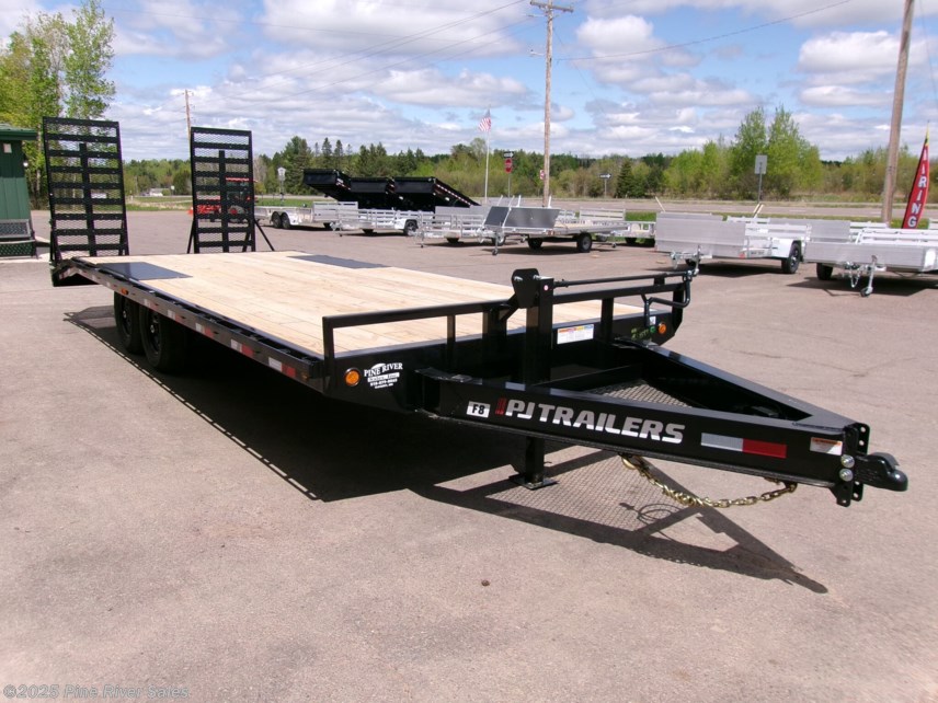 New 2025 PJ Trailers 22&apos;  8&quot; I-Beam Deckover (F8) (14k) available in Cloquet, Minnesota