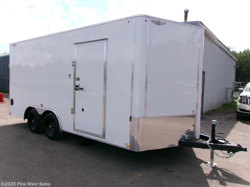 New 2025 H&H 8.5 x 16   10k Flat-Top Enclosed Cargo Trailer available in Cloquet, Minnesota