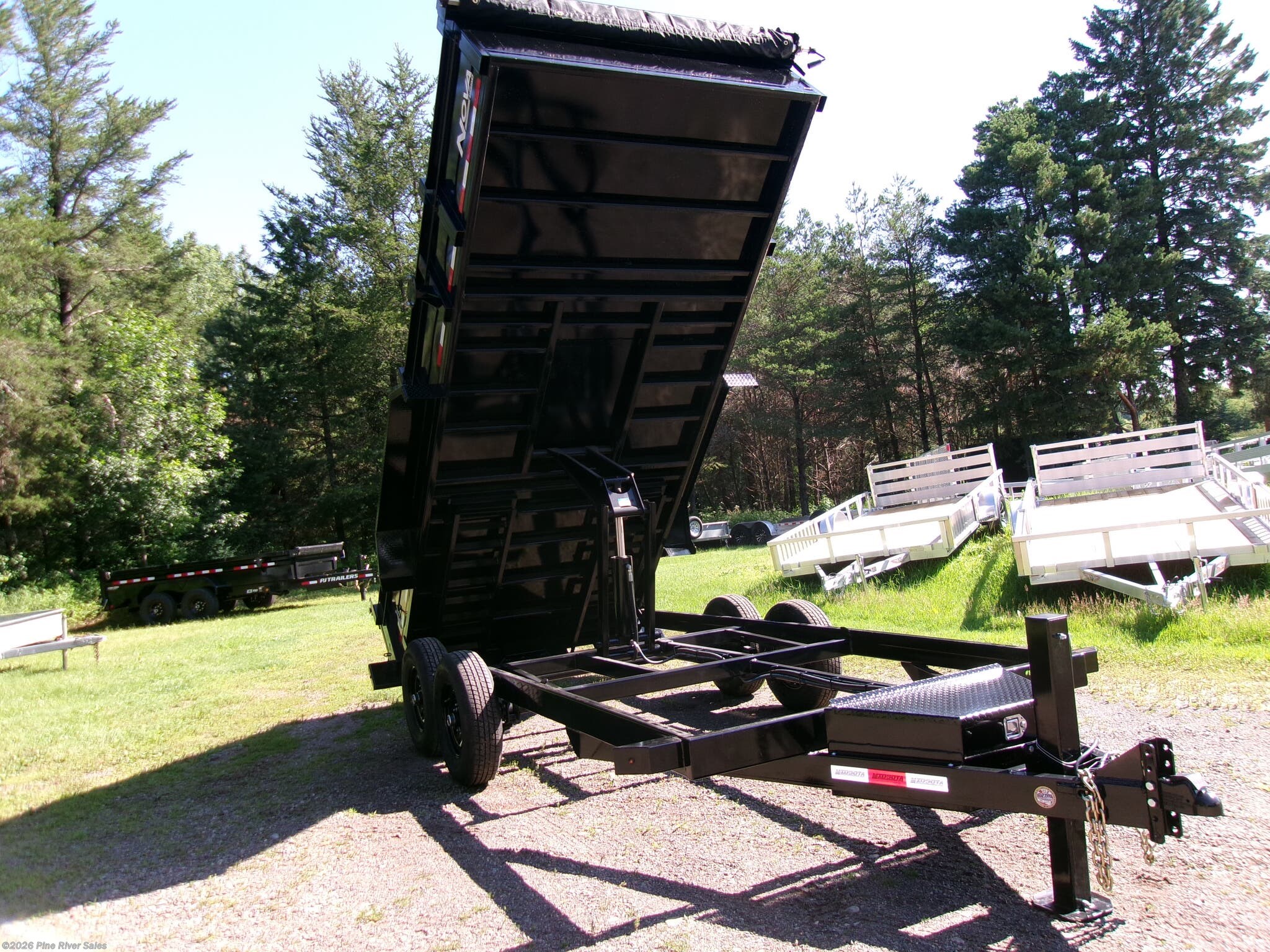 New 2025 Nova DT Nova 16' Dump GVWR 14,000# available in Cloquet, Minnesota