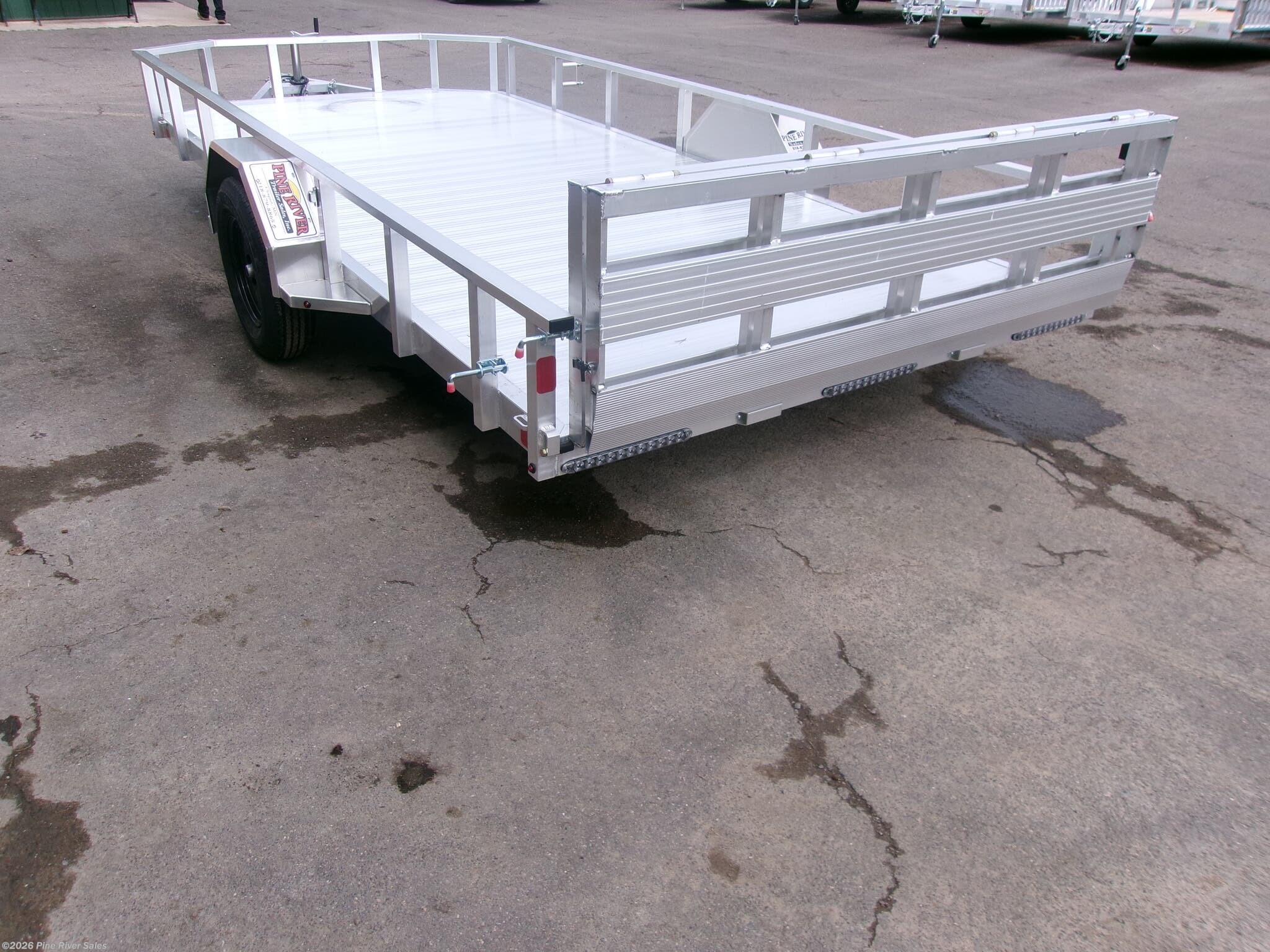 New 2026 Neo Trailers Alum 7x14 Flat Bed  3k available in Cloquet, Minnesota