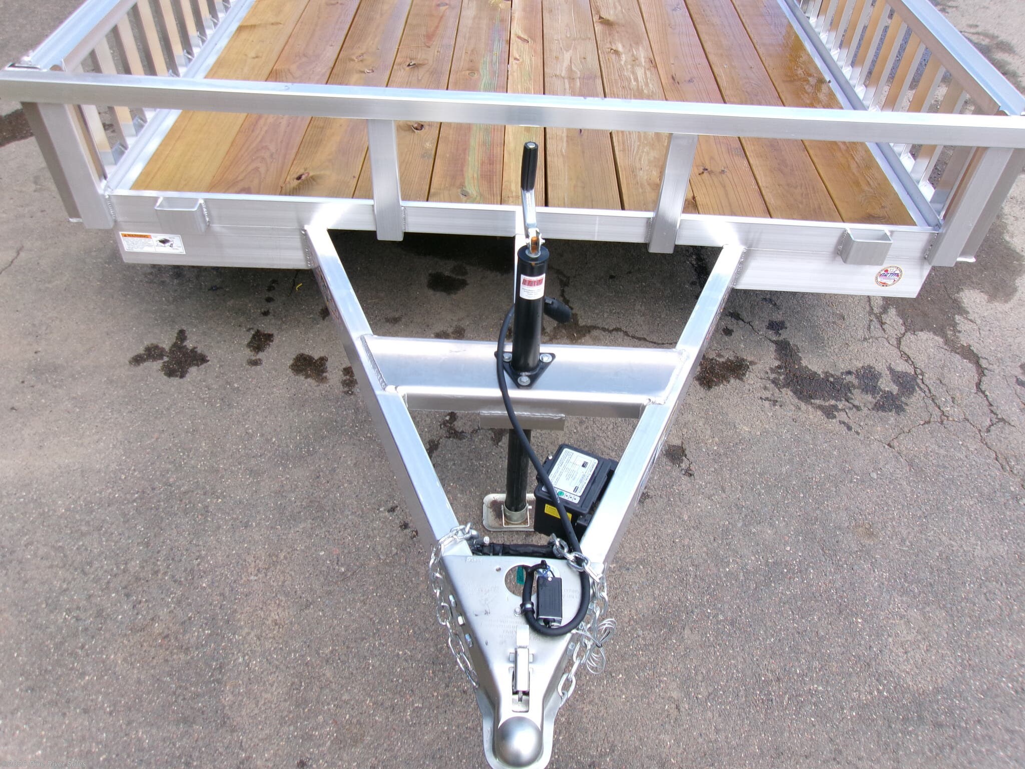 New 2025 H&H 18' Alum 7k ATV UT Wood Deck available in Cloquet, Minnesota