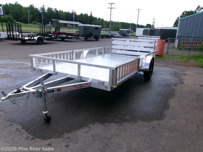 2026 H&H 82x14 Alum 3k GVWR Rail Side