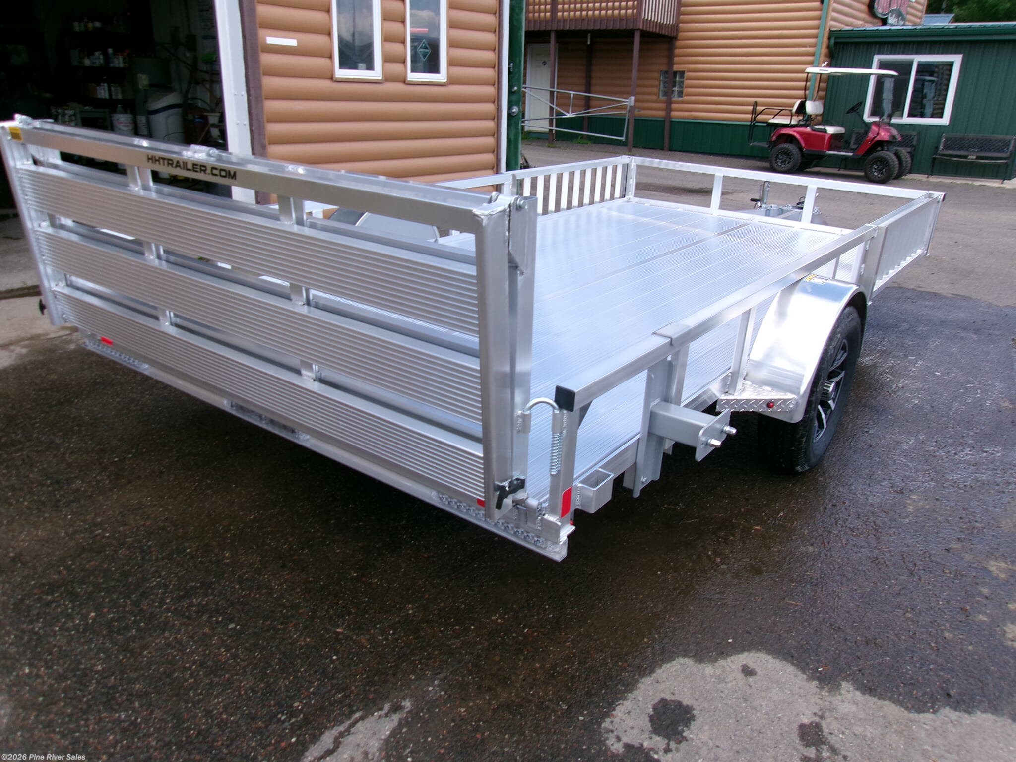 New 2026 H&H 82x14 Alum 3k GVWR Rail Side available in Cloquet, Minnesota