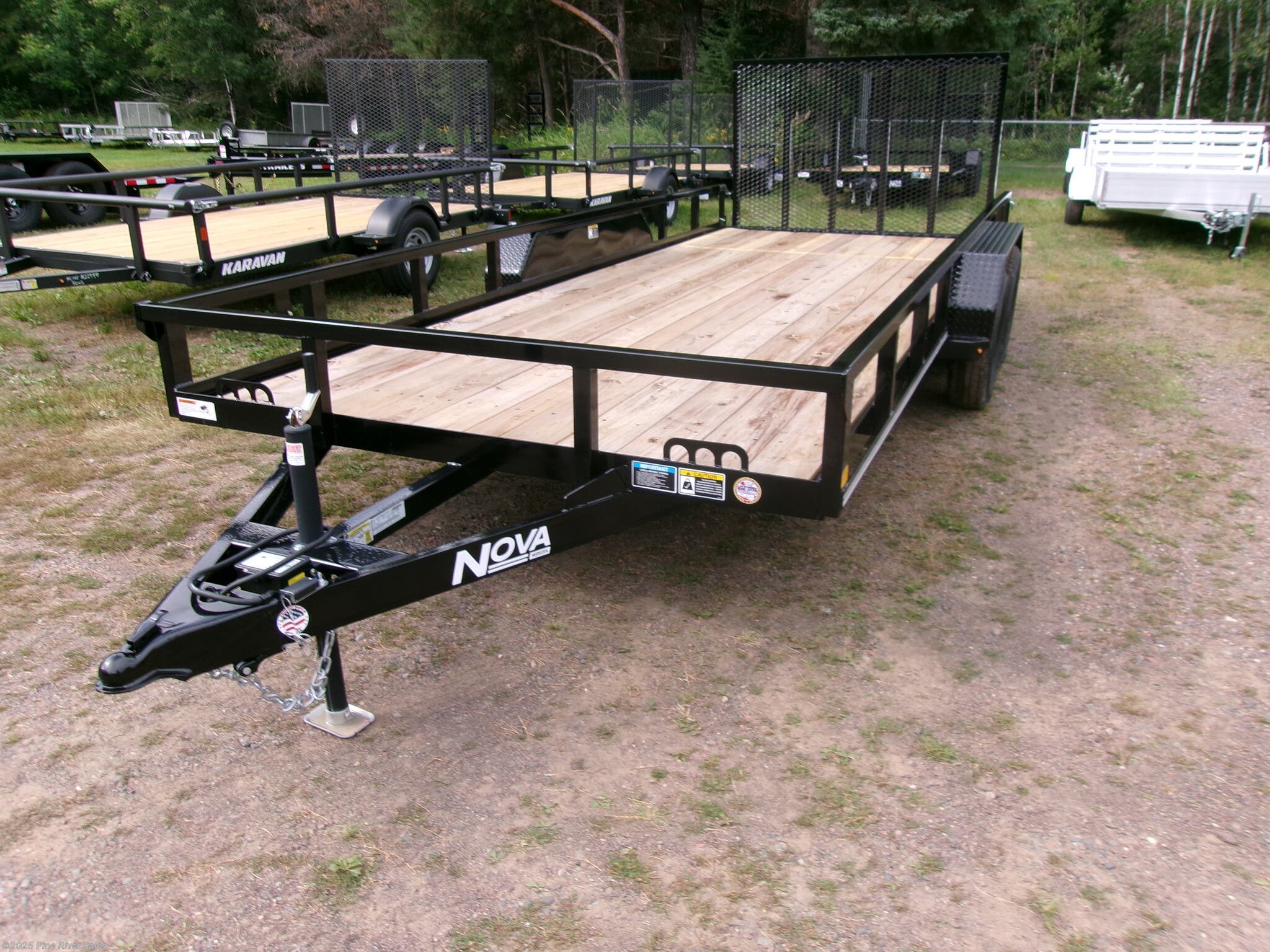 2025 Nova UT 82x18 Nova 7k Utility Trailers