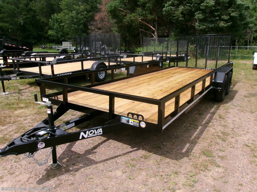 New 2025 Nova UT 82x20 Nova 7k Utility Trailers available in Cloquet, Minnesota