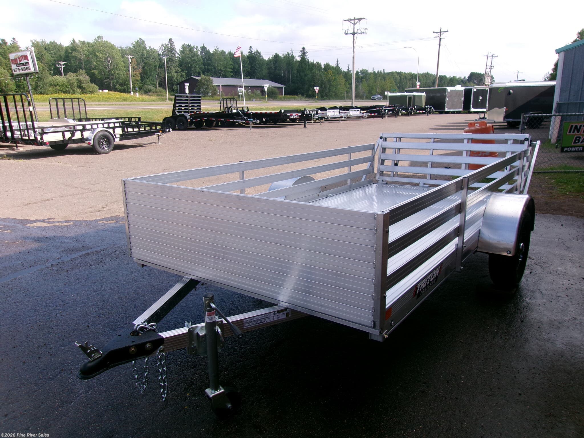2026 FIT 72x12 GVWR 2995  Alum Utility Trailer by Triton Trailers from Pine River Sales in Cloquet, Minnesota