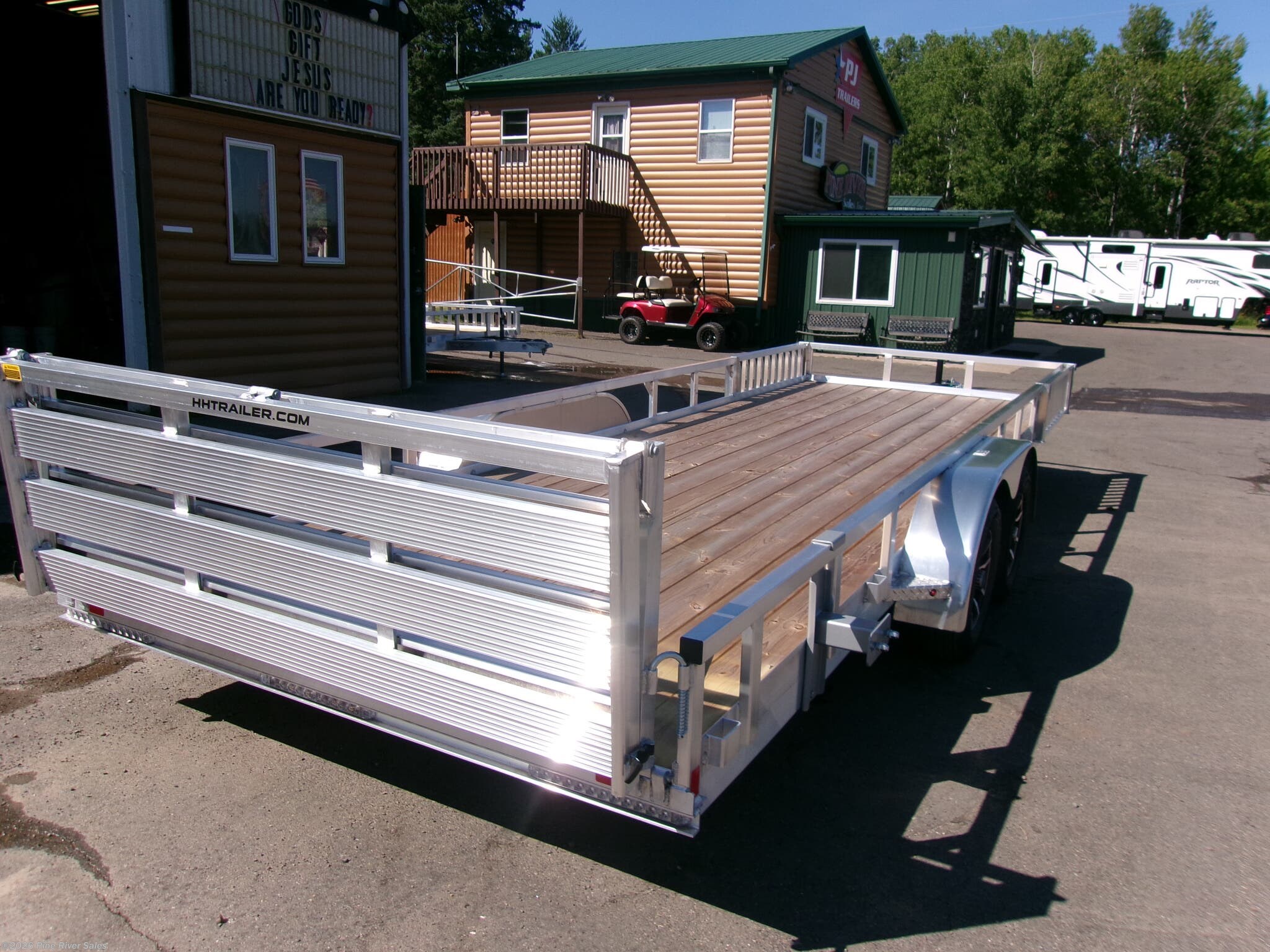 2025 H&H 82x22  Alum. ATV Utility Trailer GVWR 7000# - New Utility Trailer for sale by Pine River Sales in Cloquet, Minnesota