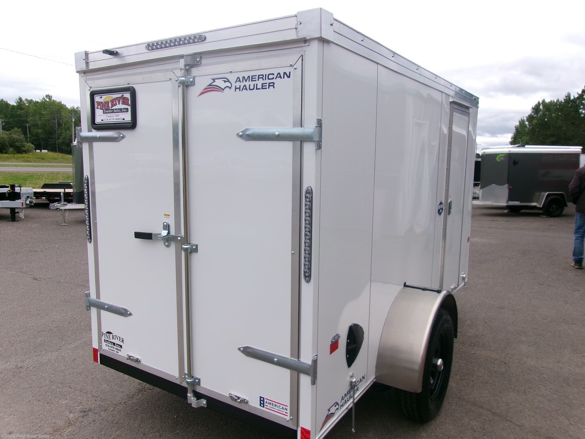 2025 Nighthawk 5x10 3,000# GVWR by American Hauler from Pine River Sales in Cloquet, Minnesota