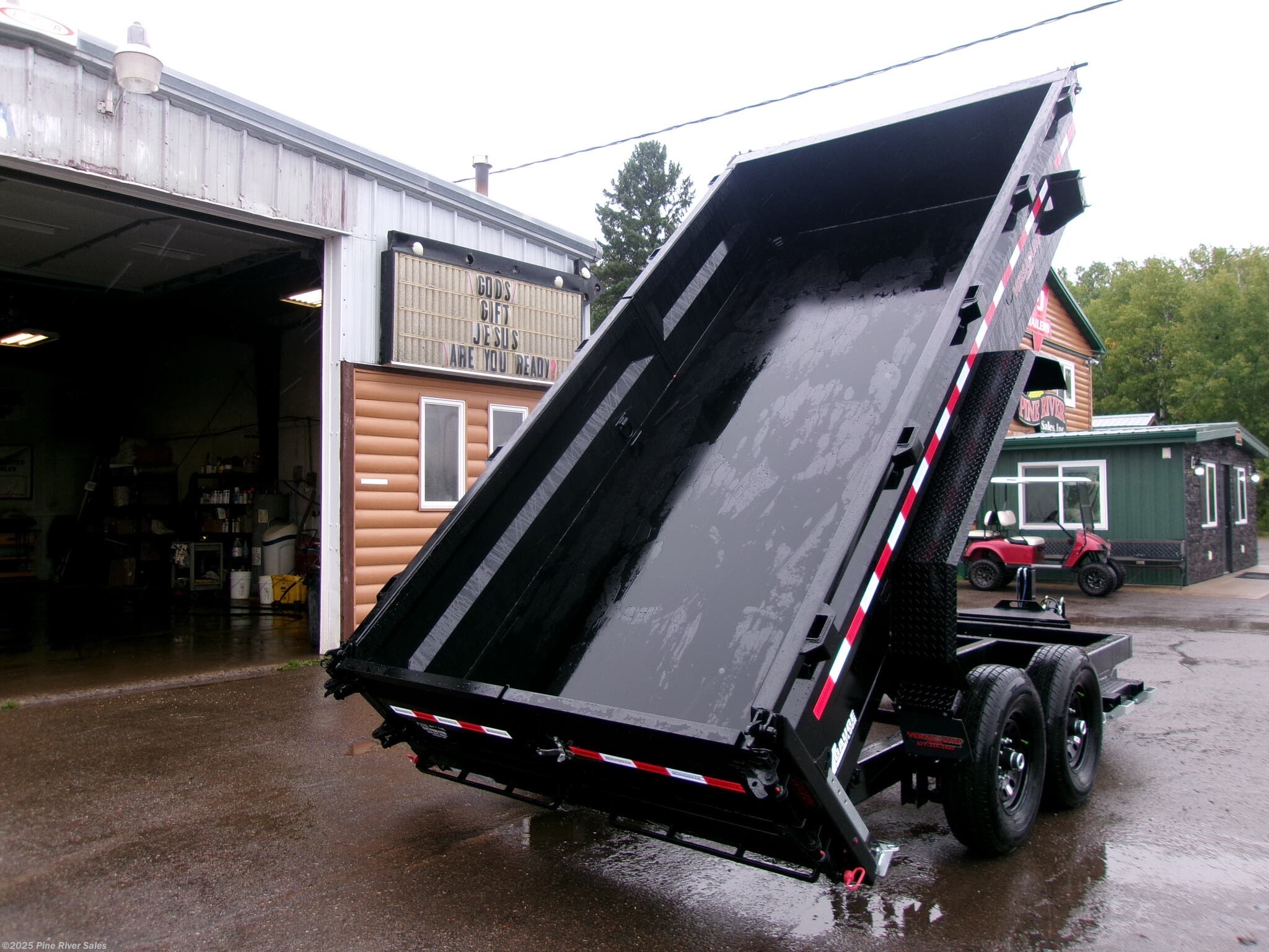 2026 Midsota HV 14' Dump Trailer GVWR 15.4K