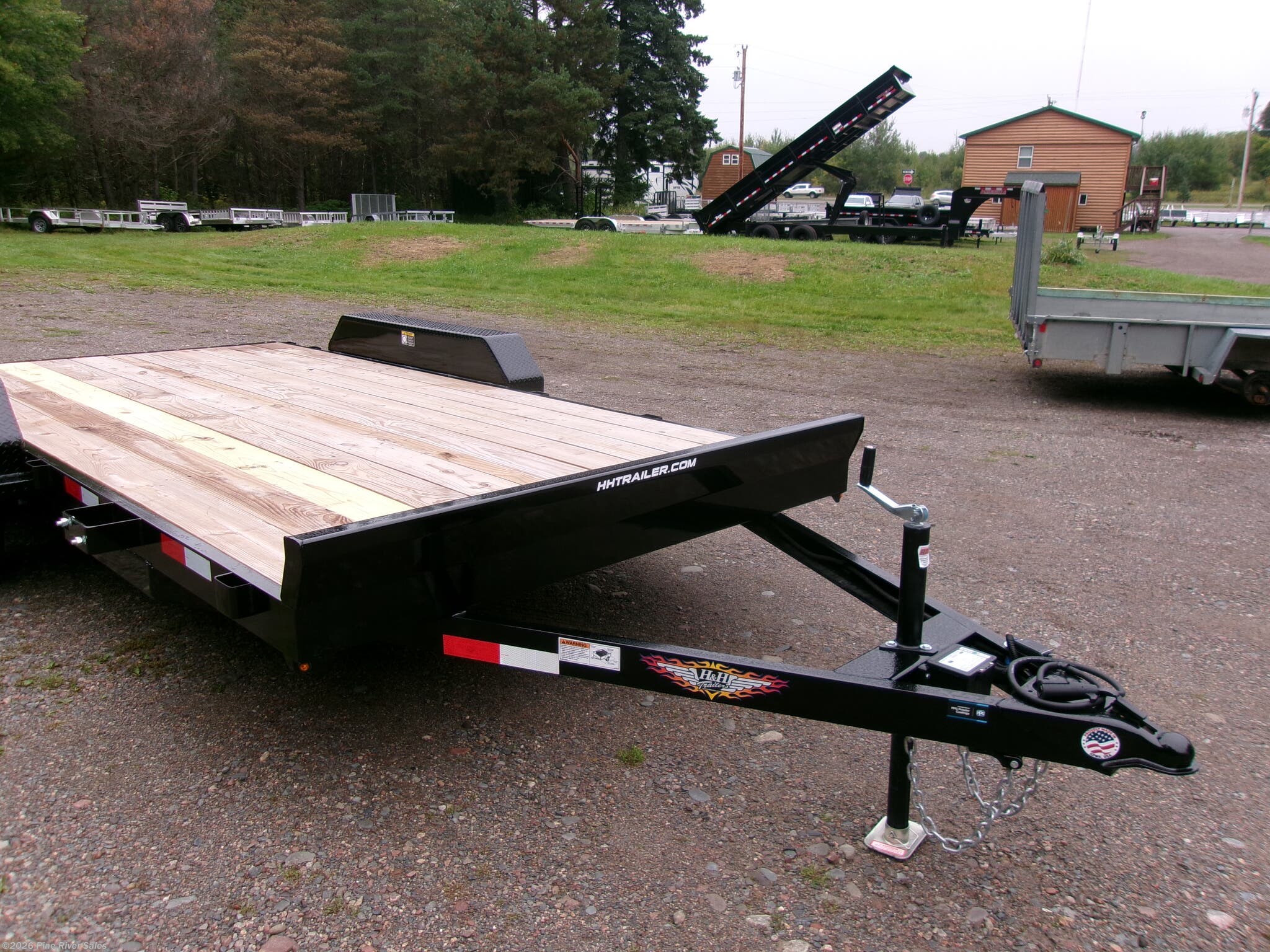 2025 H&H HCH8216-BP-070 - New Car Hauler Trailer for sale by Pine River Sales in Cloquet, Minnesota