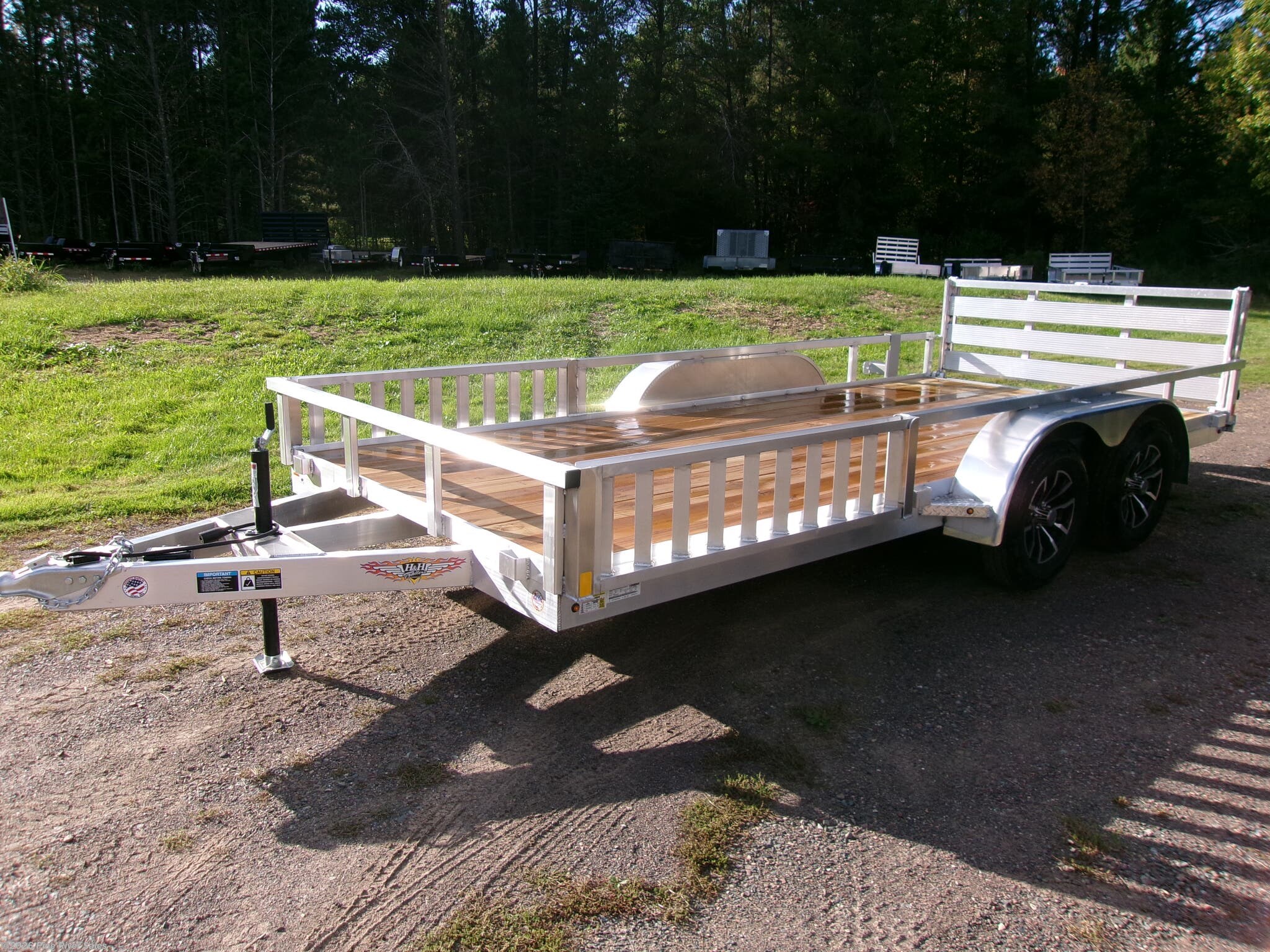 2025 H&H H8216TRSAV-070 H&H 82x16ATV 7k GVWR